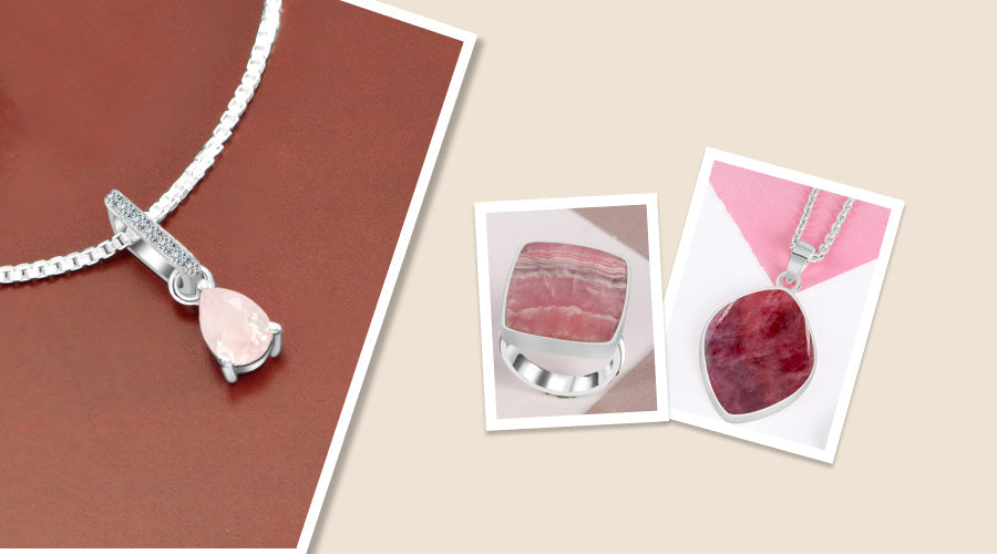 Pink Gemstones Radiating Love, Peace, and Emotional Warmth