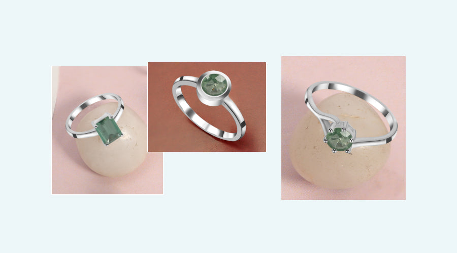 Green Kyanite Ring - A Symbol of Unique Love and Commitment