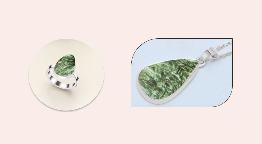 Seraphinite Meaning, History, Healing Properties, Chakra Association, & Uses