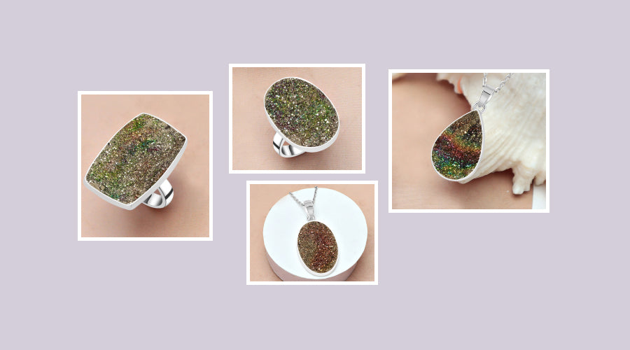 Spectropyrite Druzy History, Meaning, Healing Properties and Benefits