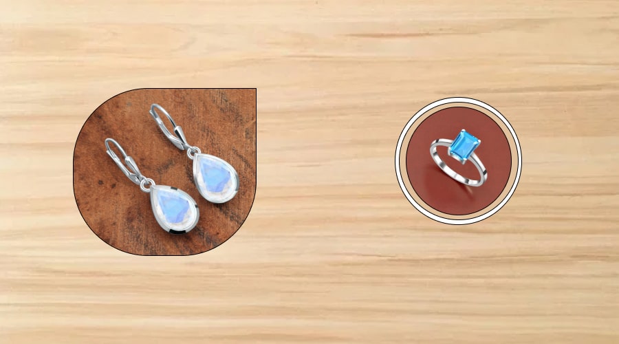 Swiss Blue Topaz vs Moonstone: The Ultimate Comparison