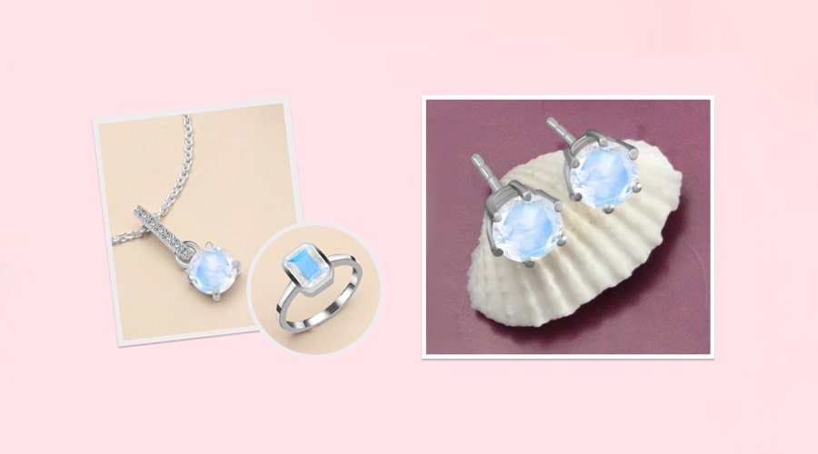 Daily Wear Moonstone Jewelry For Women