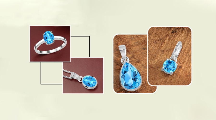 Top Trending Swiss Blue Topaz Jewelry for Women