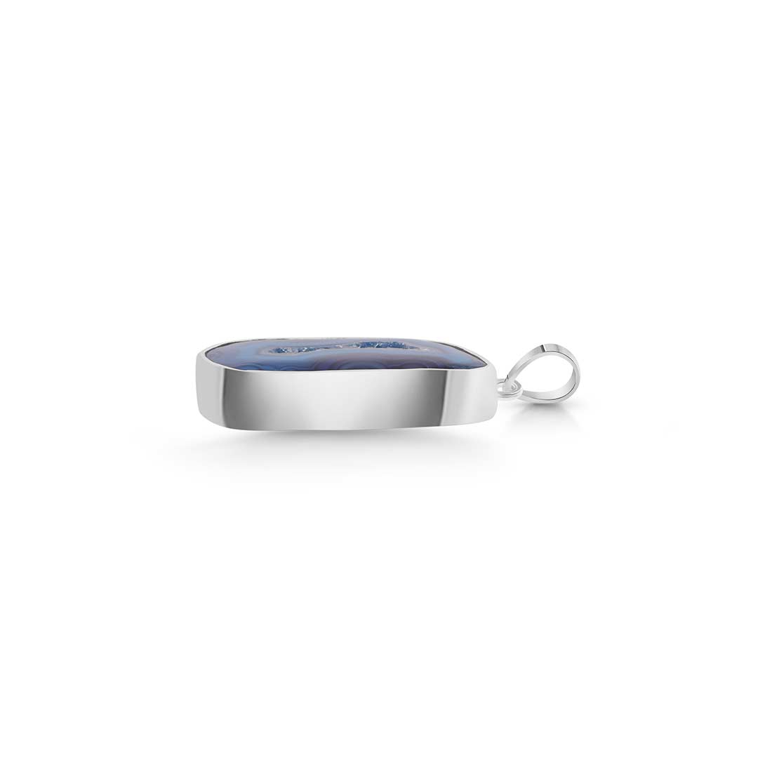 Blue Agate Pendant-(ABU-P-3.)