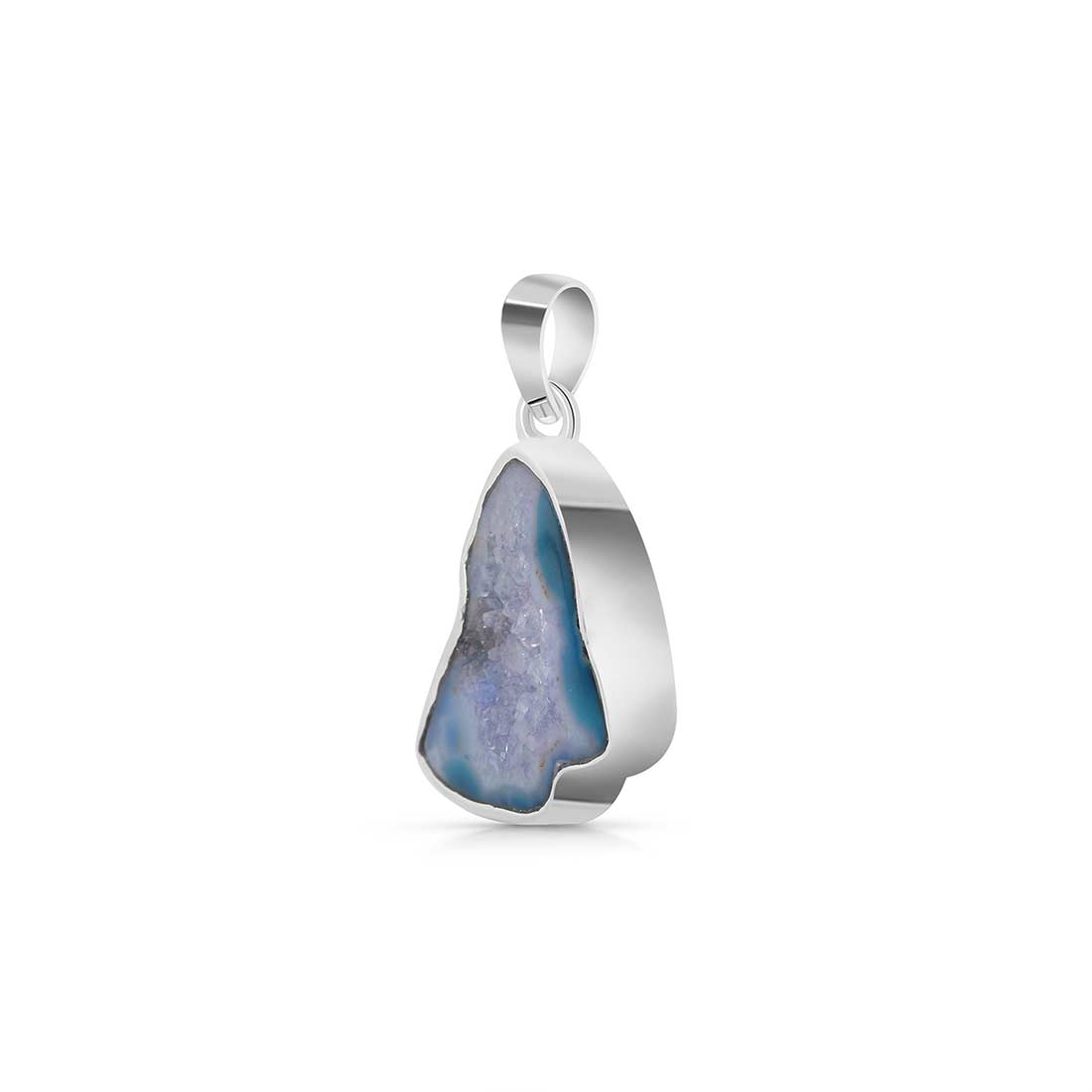 Blue Agate Pendant-(ABU-P-5.)