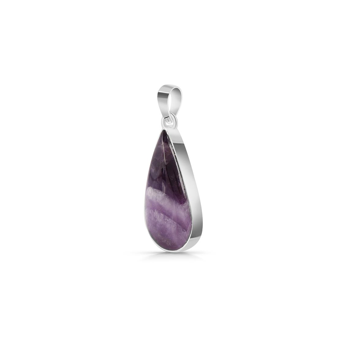Amethyst Lace Agate Pendant-(ALA-P-10.)