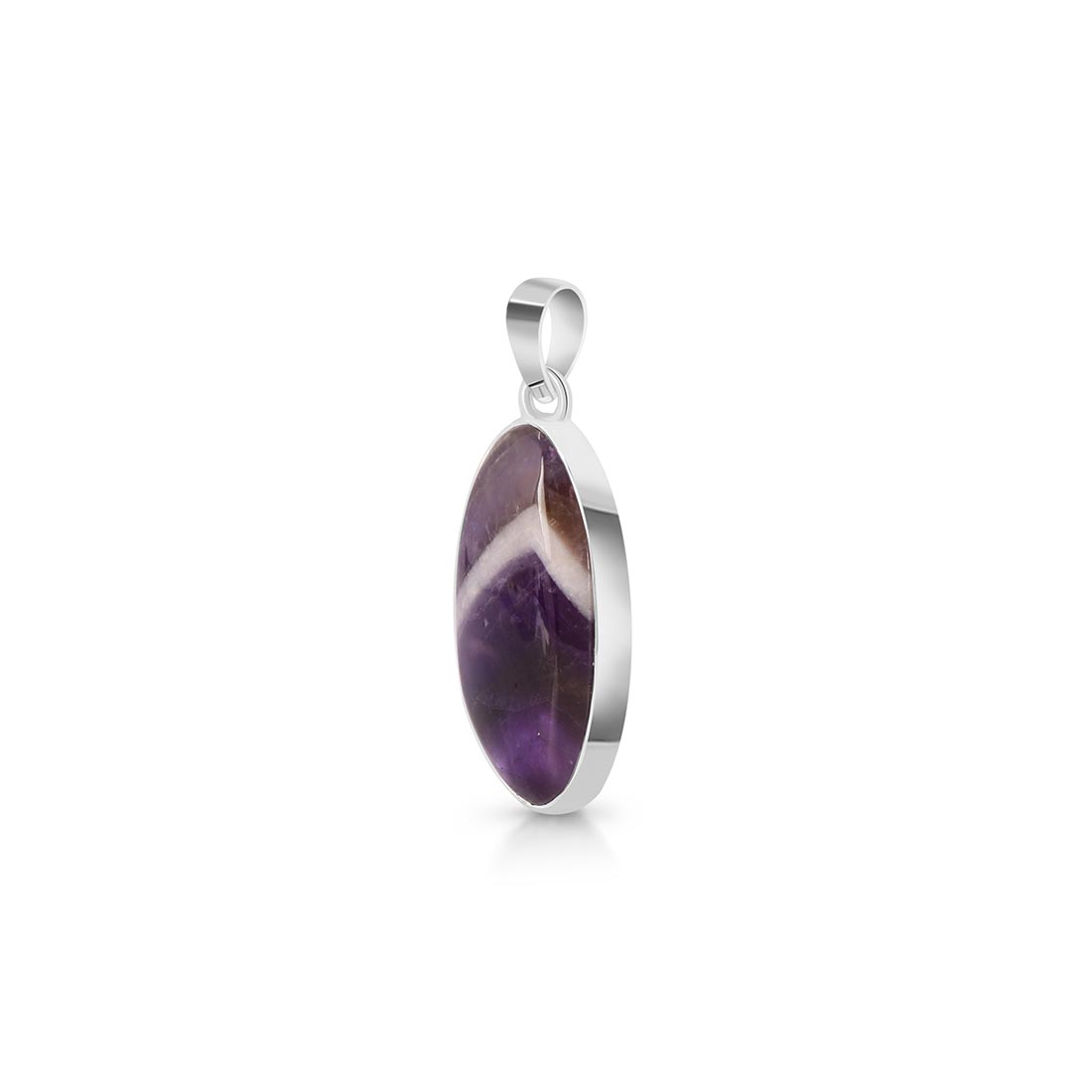 Amethyst Lace Agate Pendant-(ALA-P-11.)