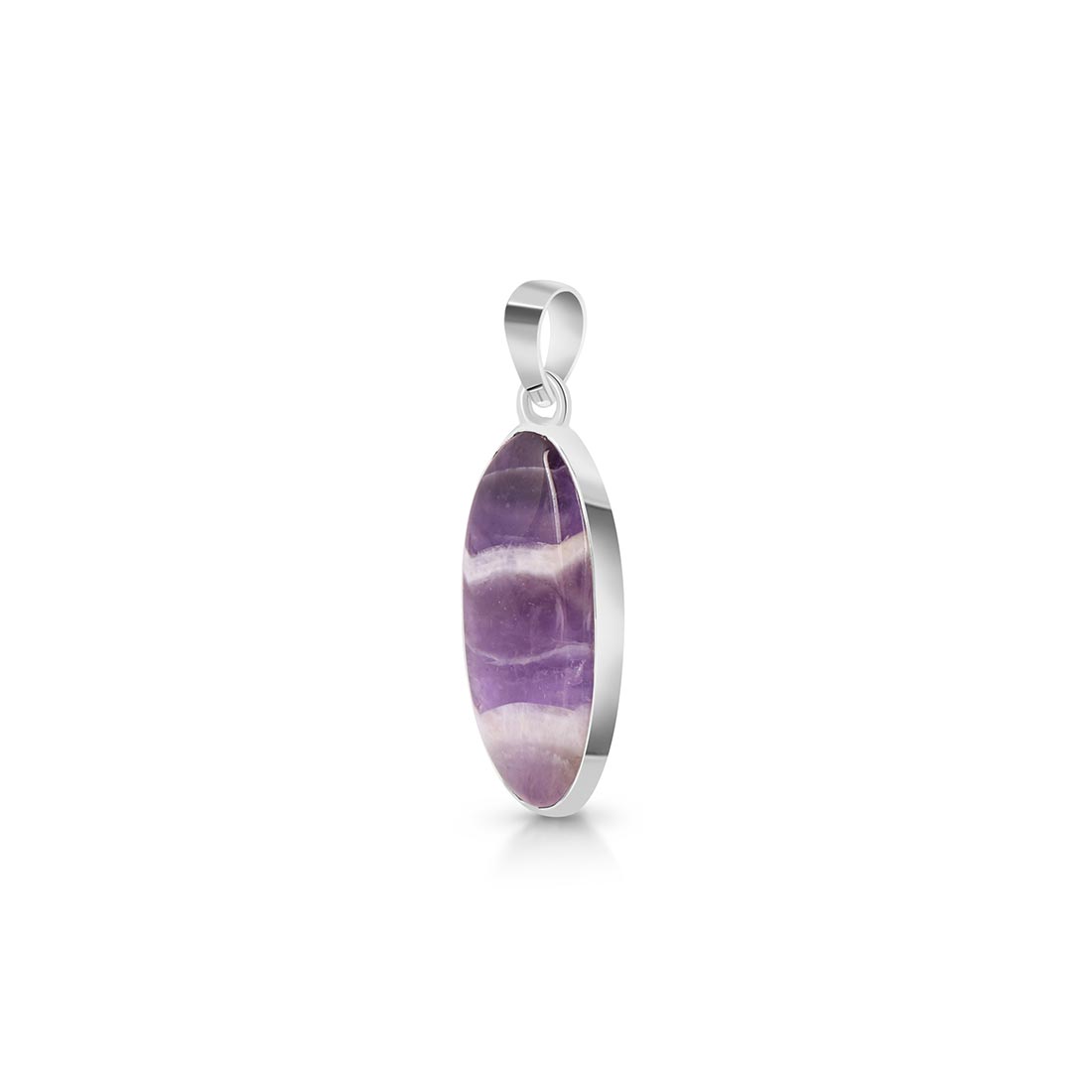 Amethyst Lace Agate Pendant-(ALA-P-15.)