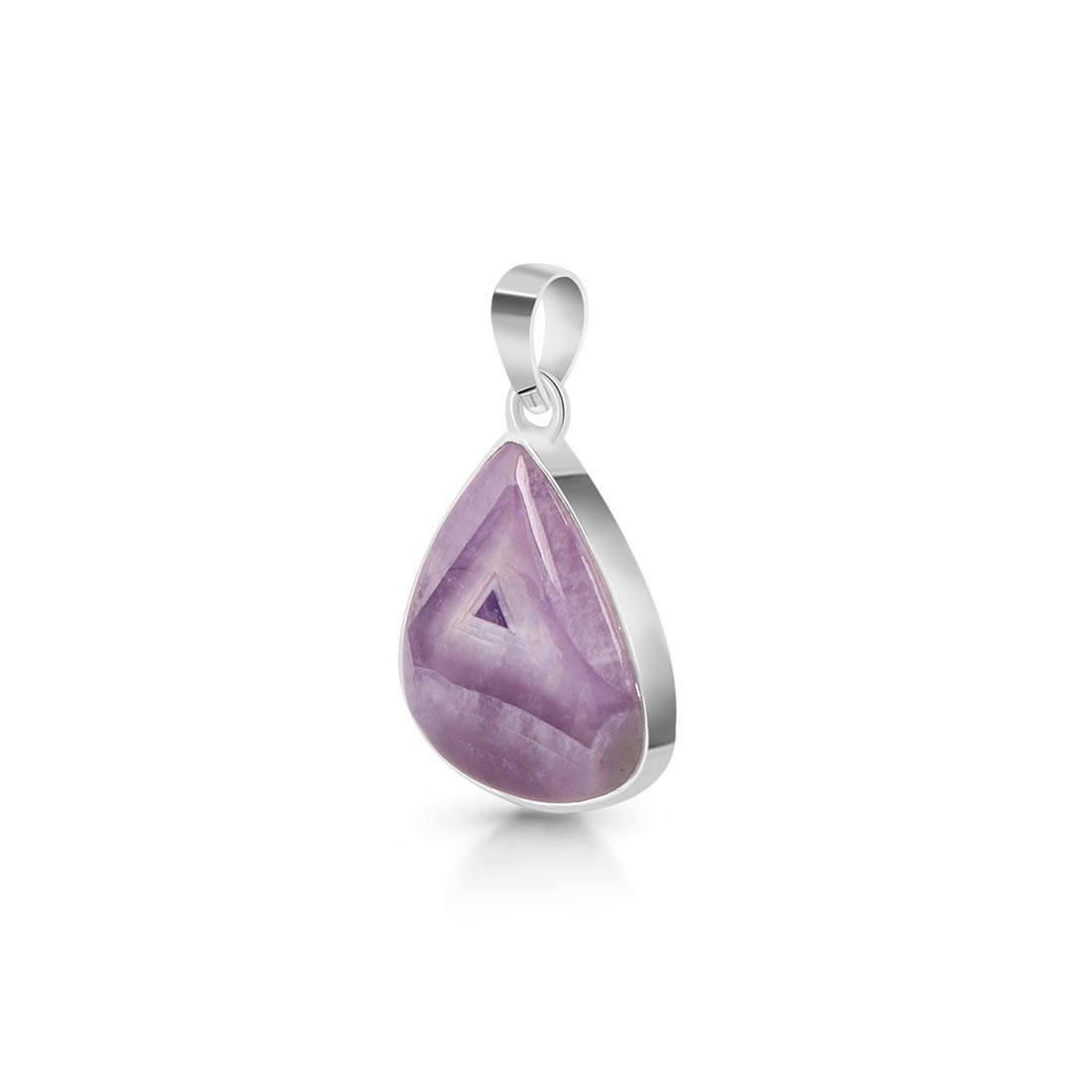 Amethyst Lace Agate Pendant-(ALA-P-3.)