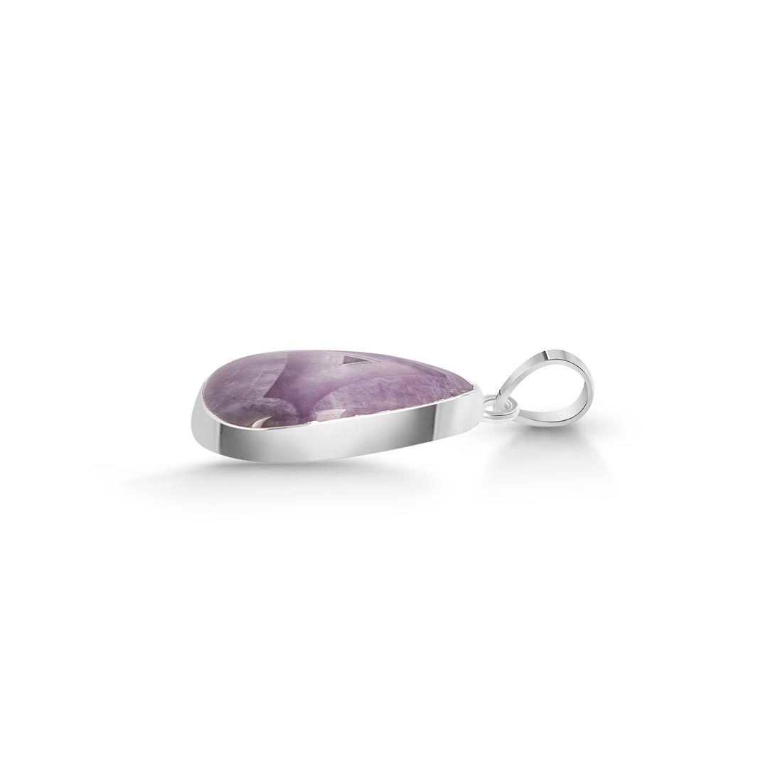 Amethyst Lace Agate Pendant-(ALA-P-3.)