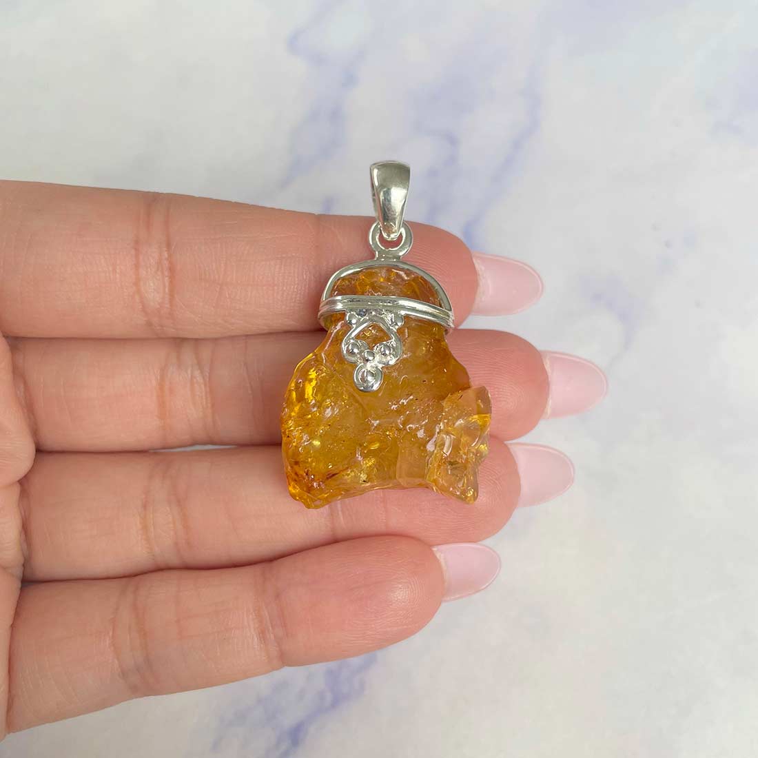 Amber Pendant-(AMB-P-2.)