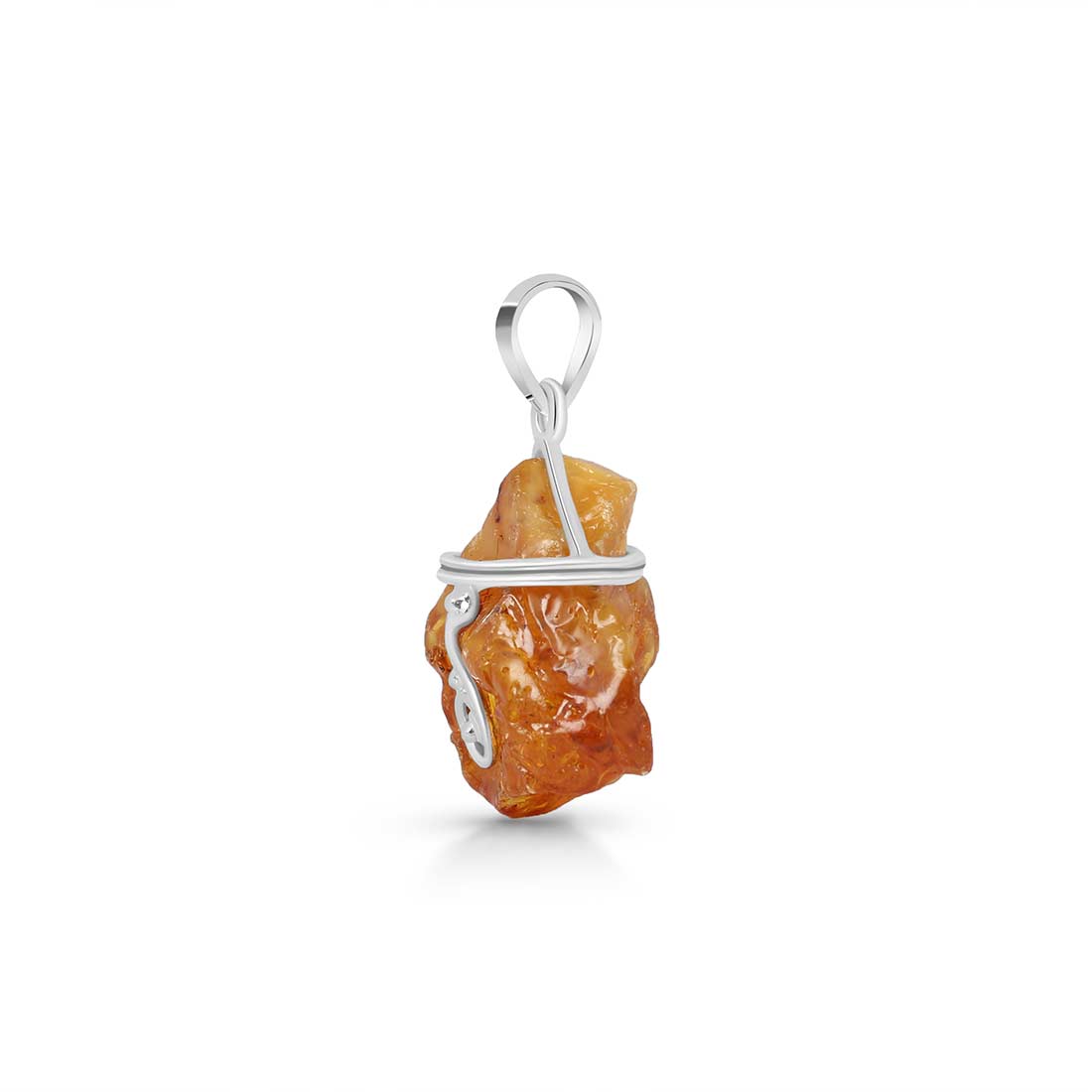 Amber Pendant-(AMB-P-33.)