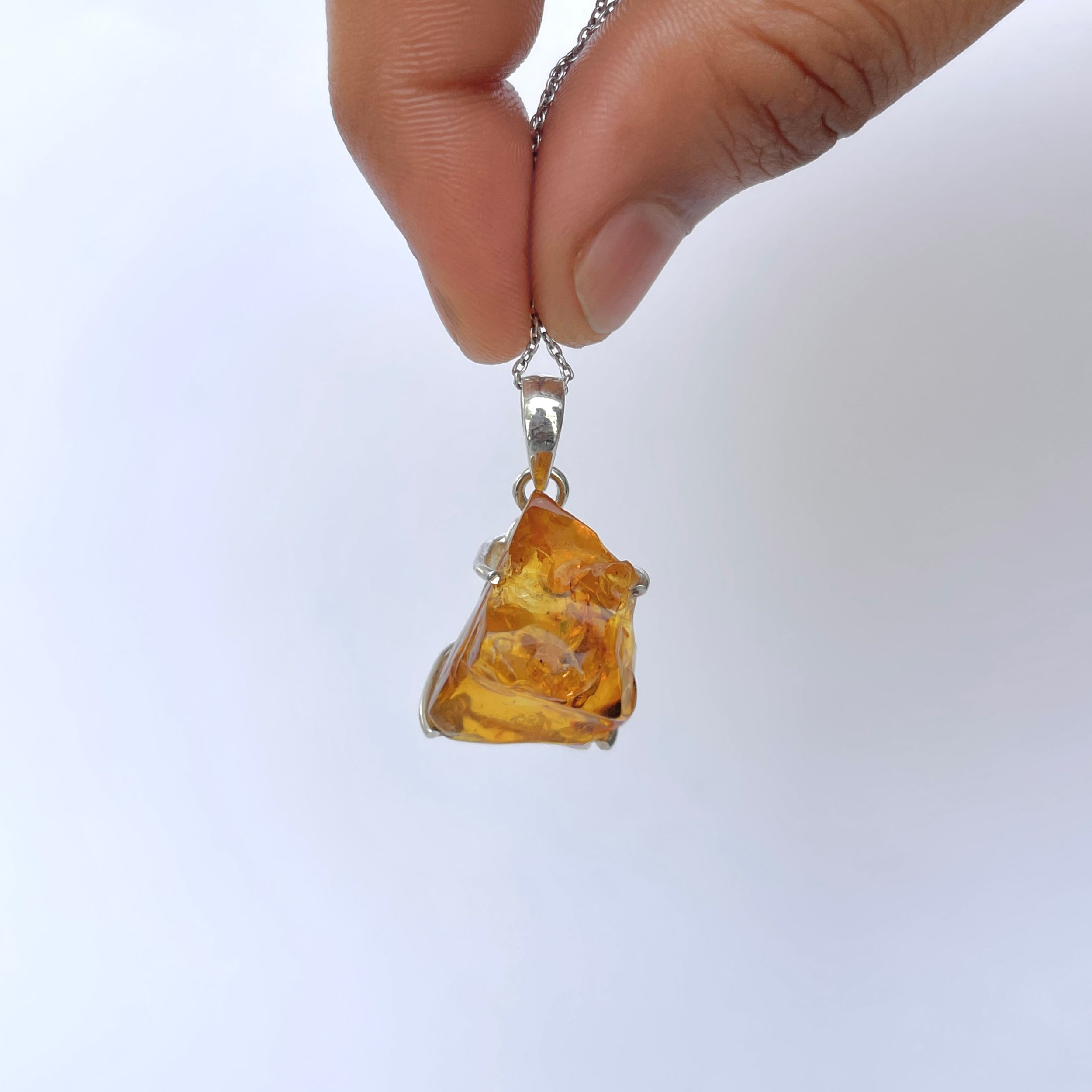 Amber Pendant-(AMB-P-54.)