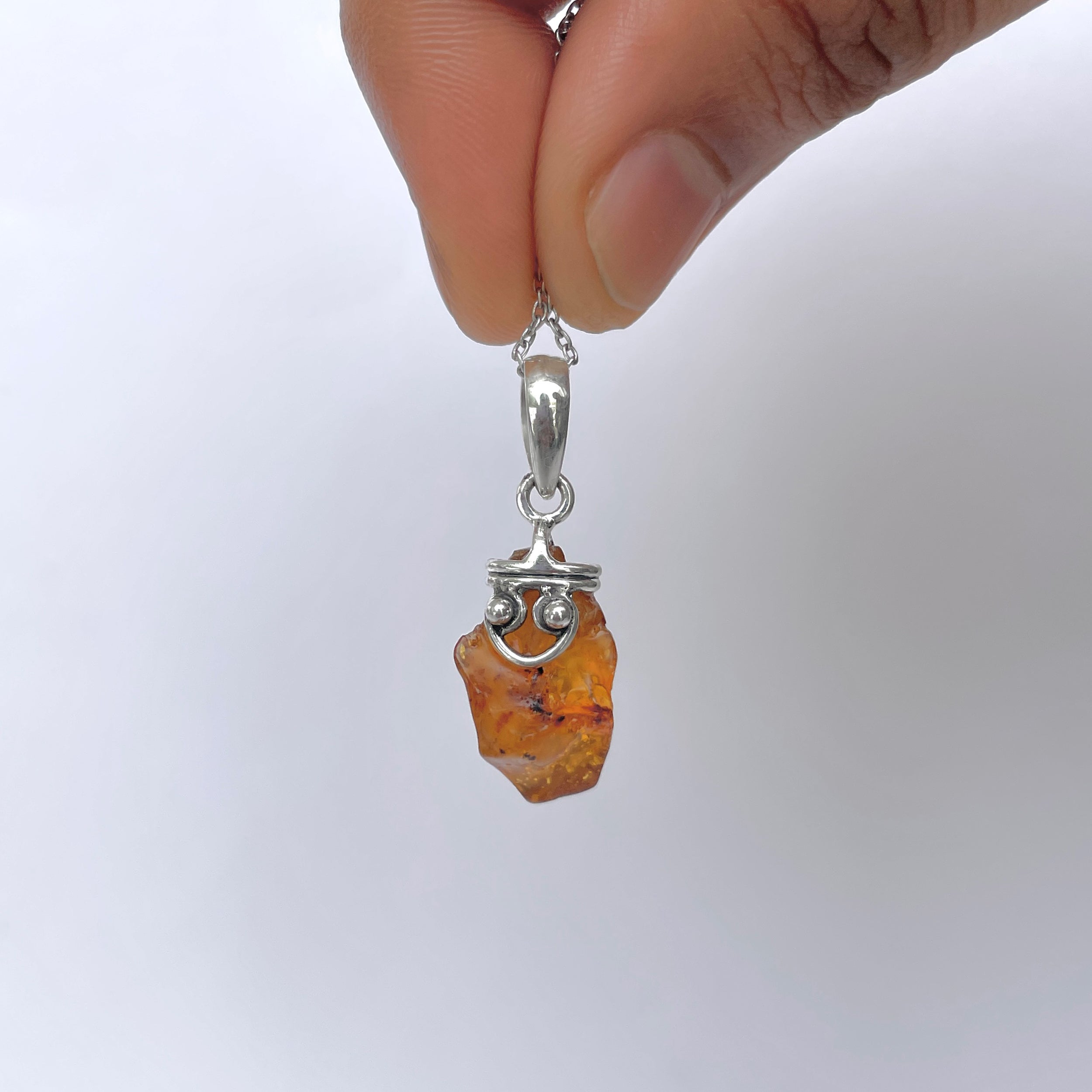 Amber Pendant-(AMB-P-68.)