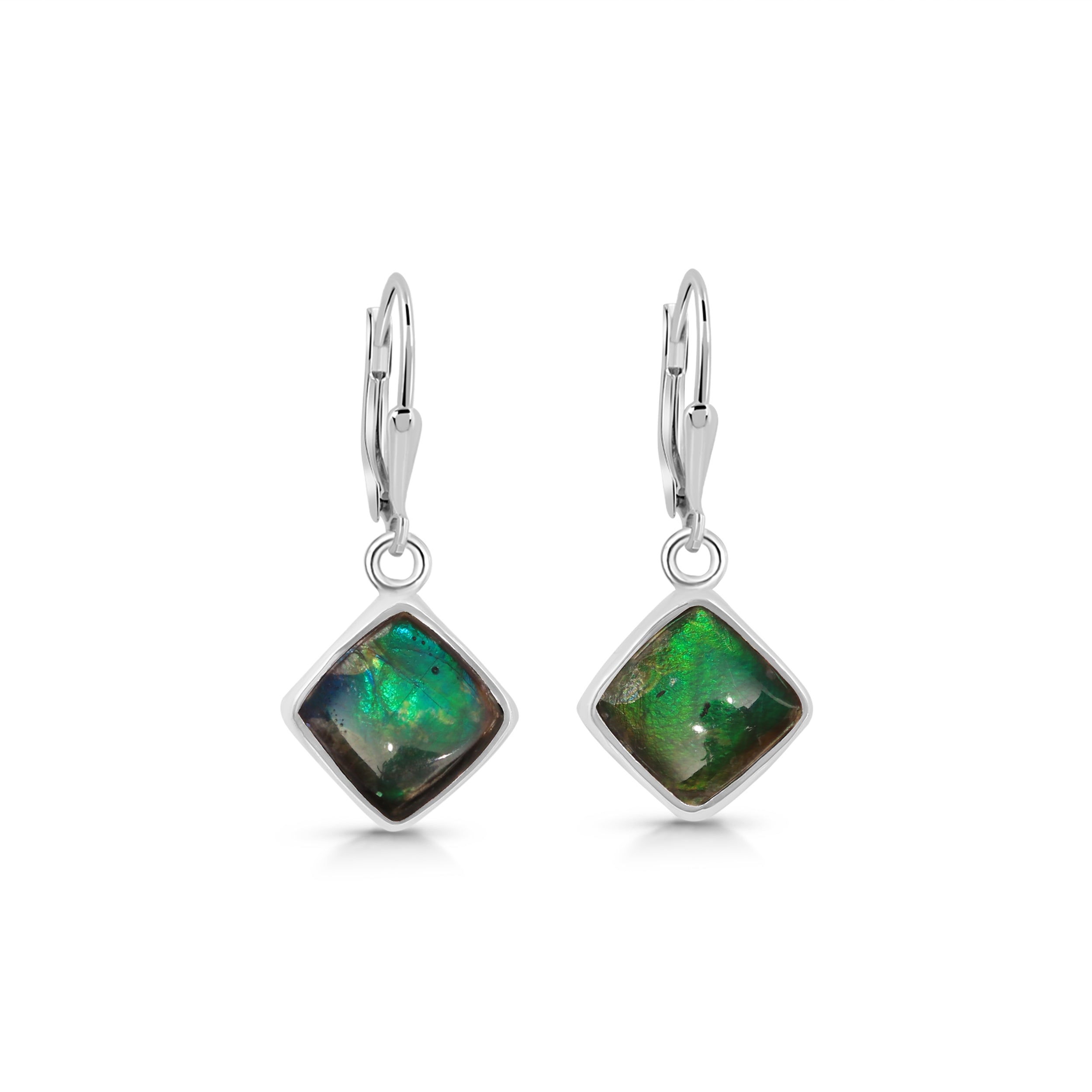 Ammolite Earring-(AML-E-10.)