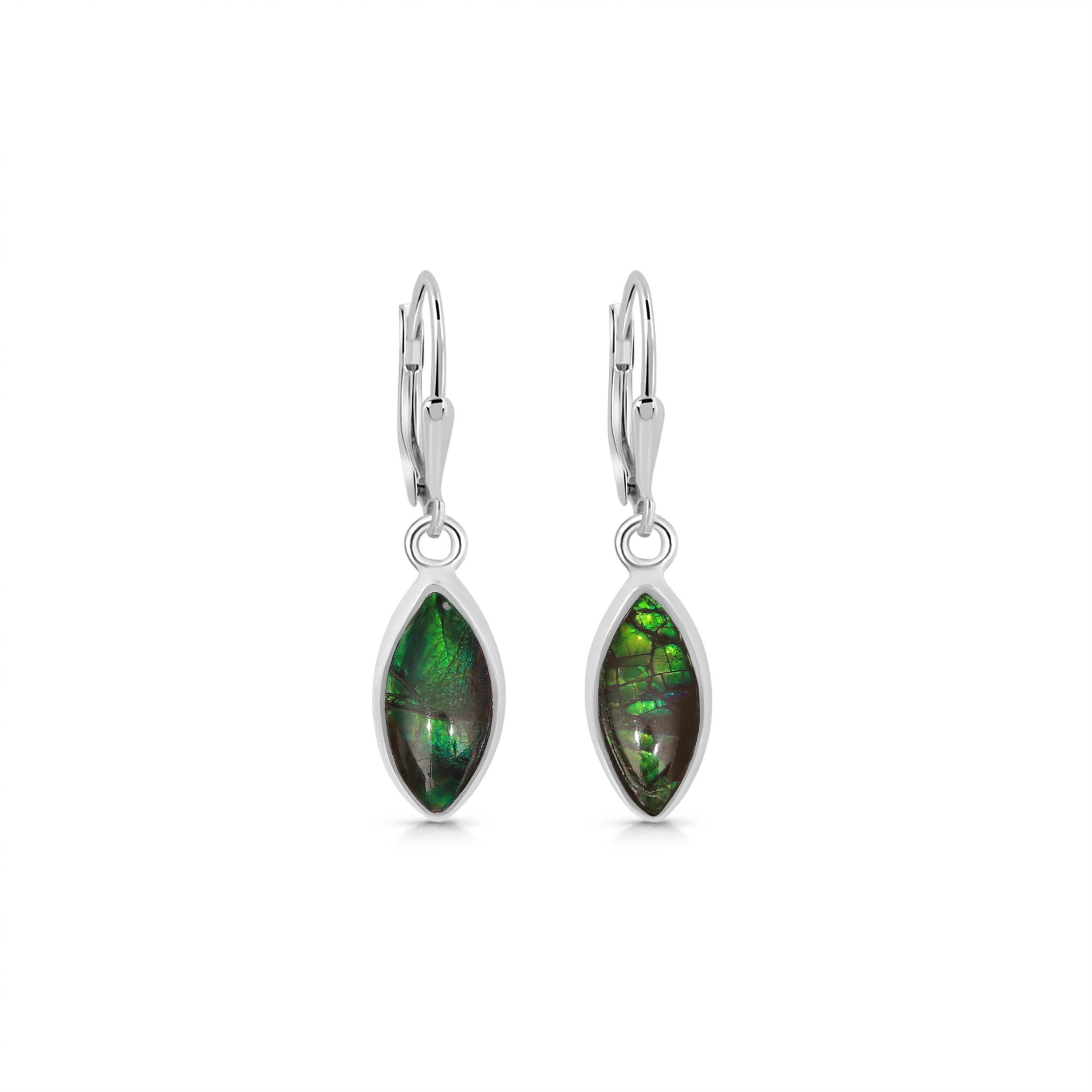 Ammolite Earring-(AML-E-11.)