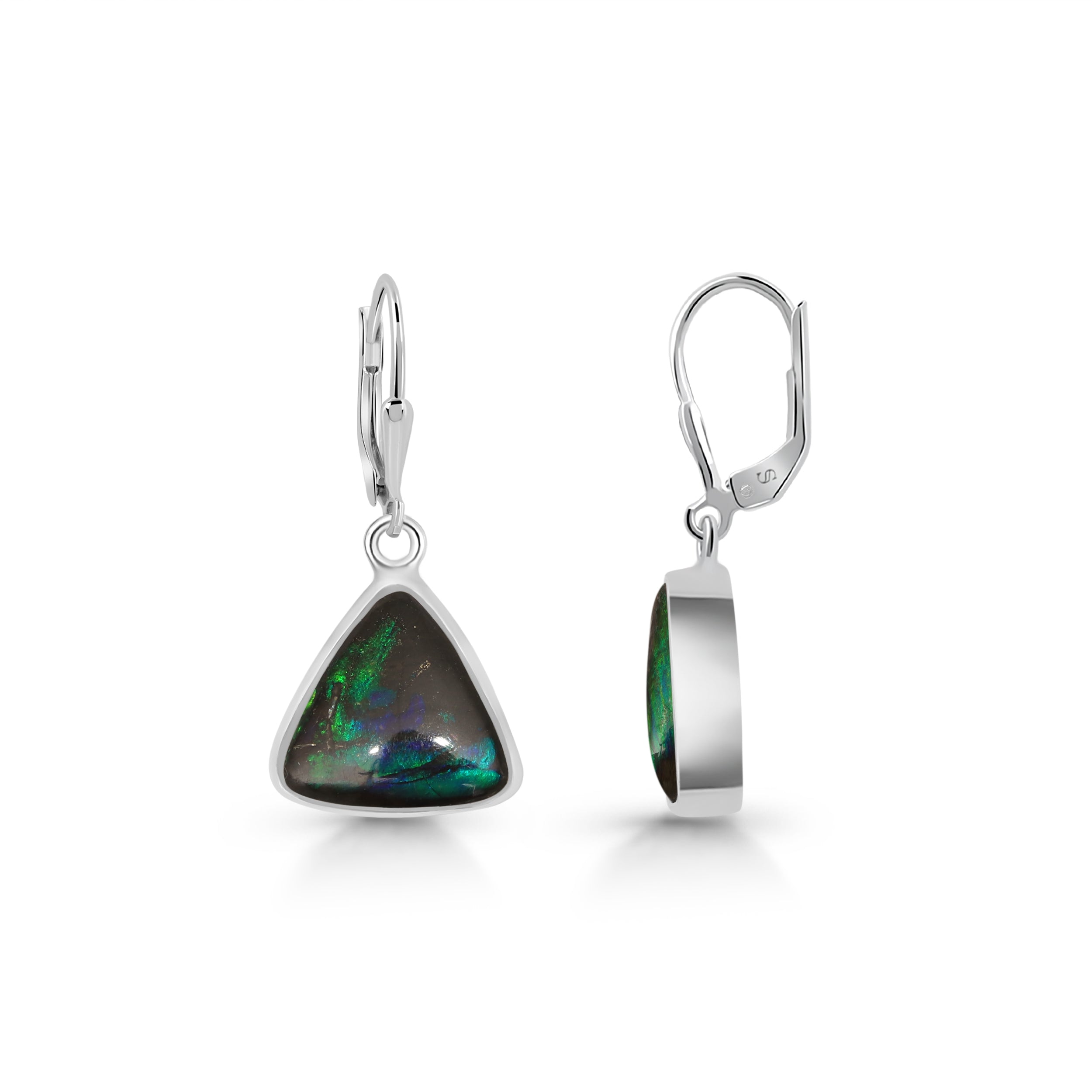 Ammolite Earring-(AML-E-16)