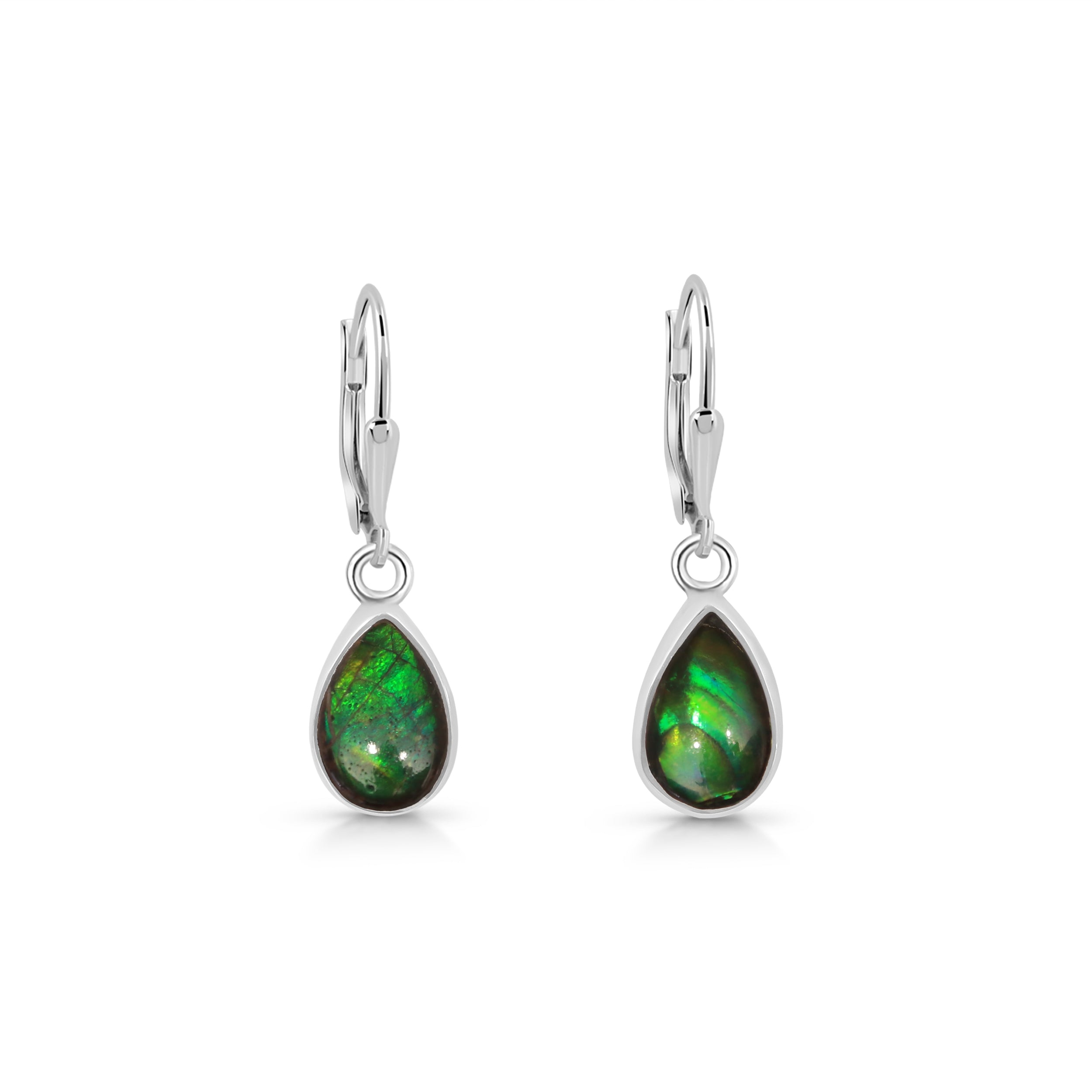 Ammolite Earring-(AML-E-18.)
