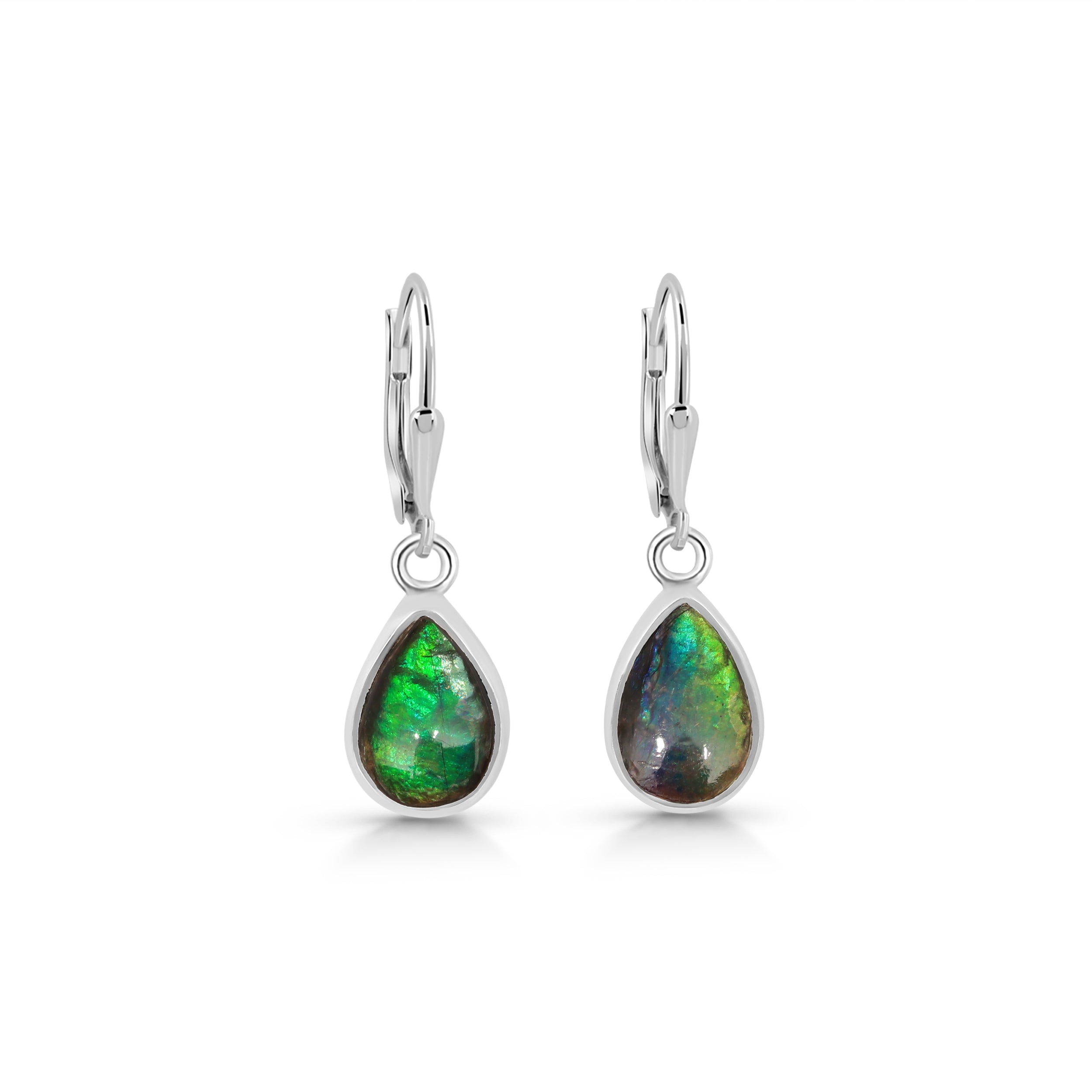 Ammolite Earring-(AML-E-19.)