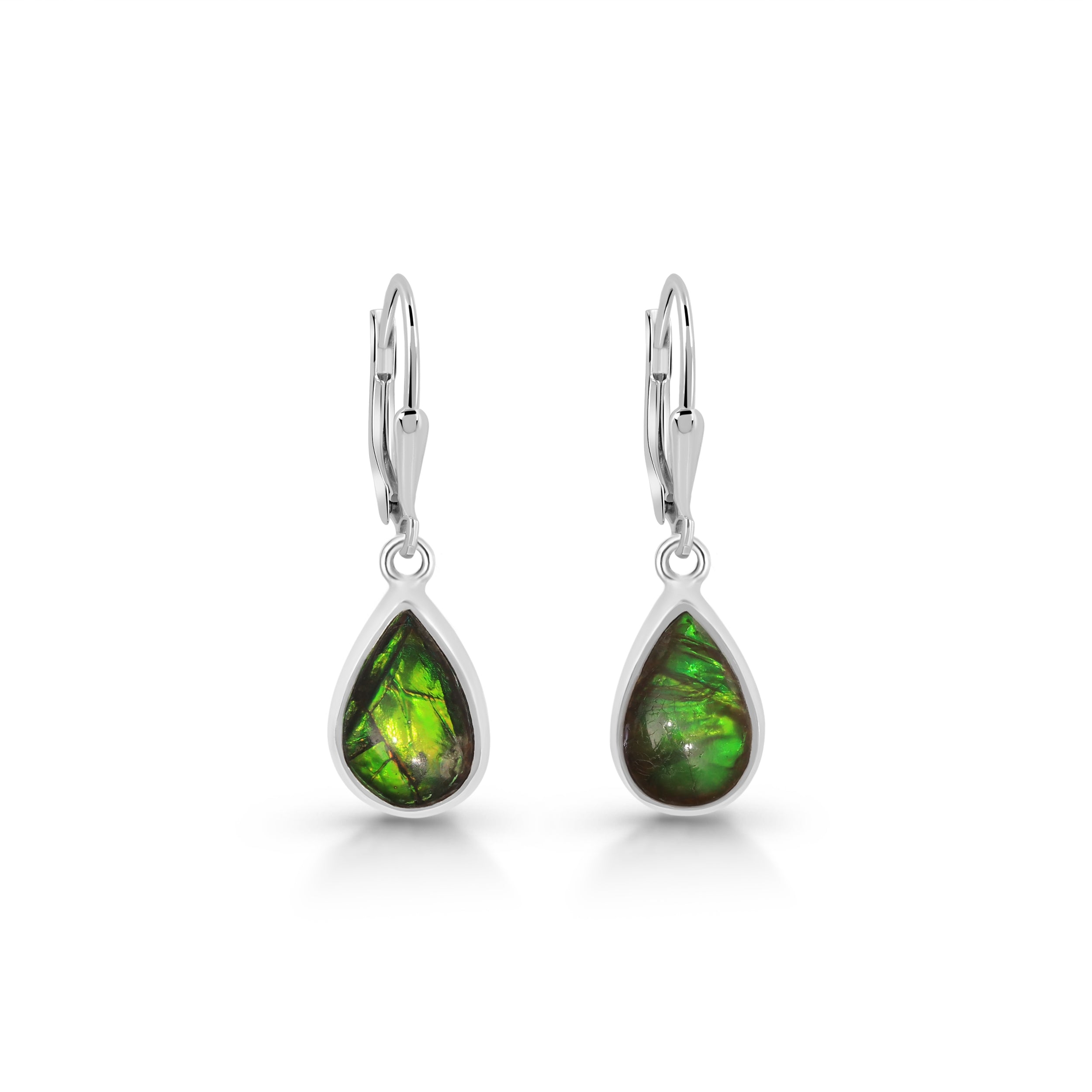 Ammolite Earring-(AML-E-21.)