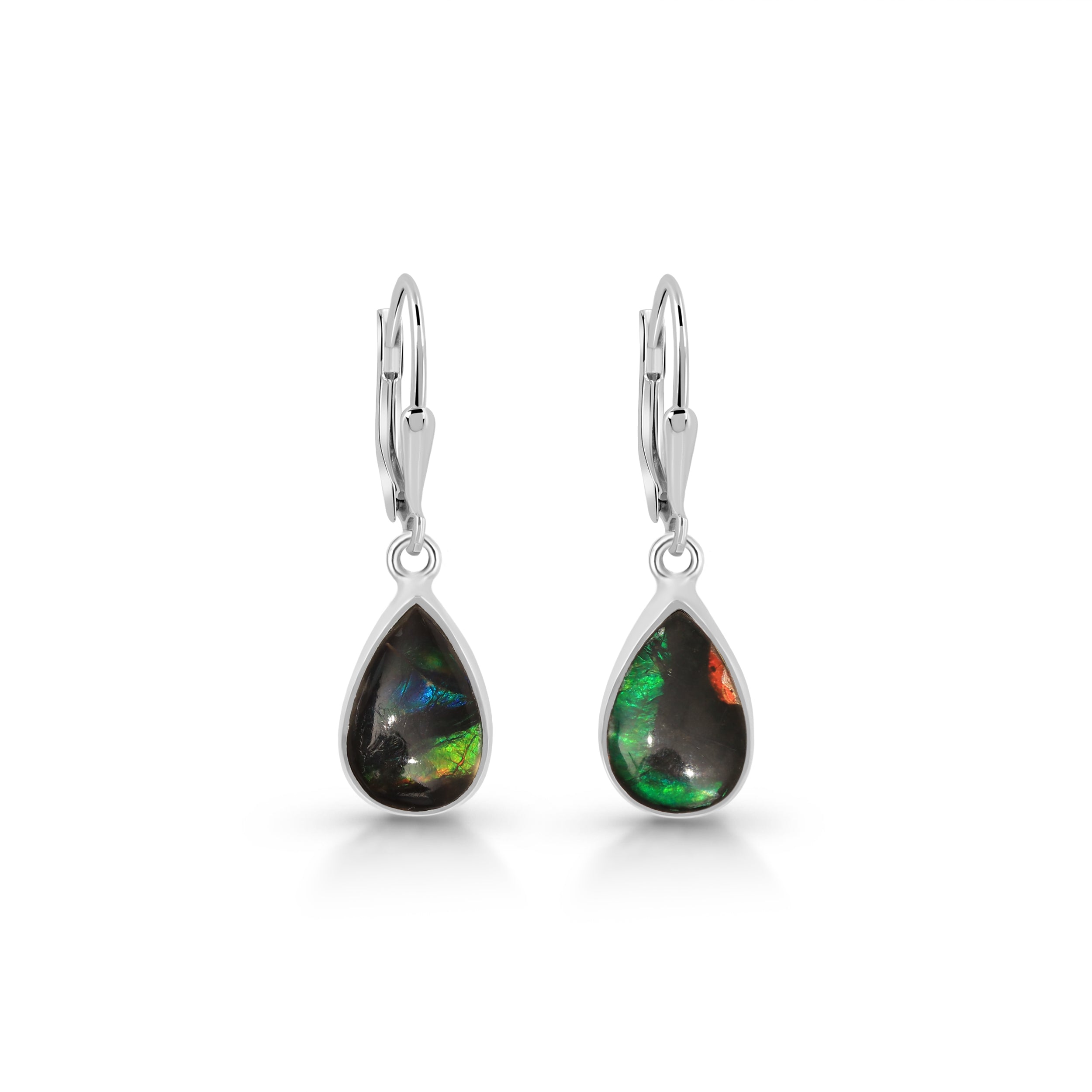 Ammolite Earring-(AML-E-22.)