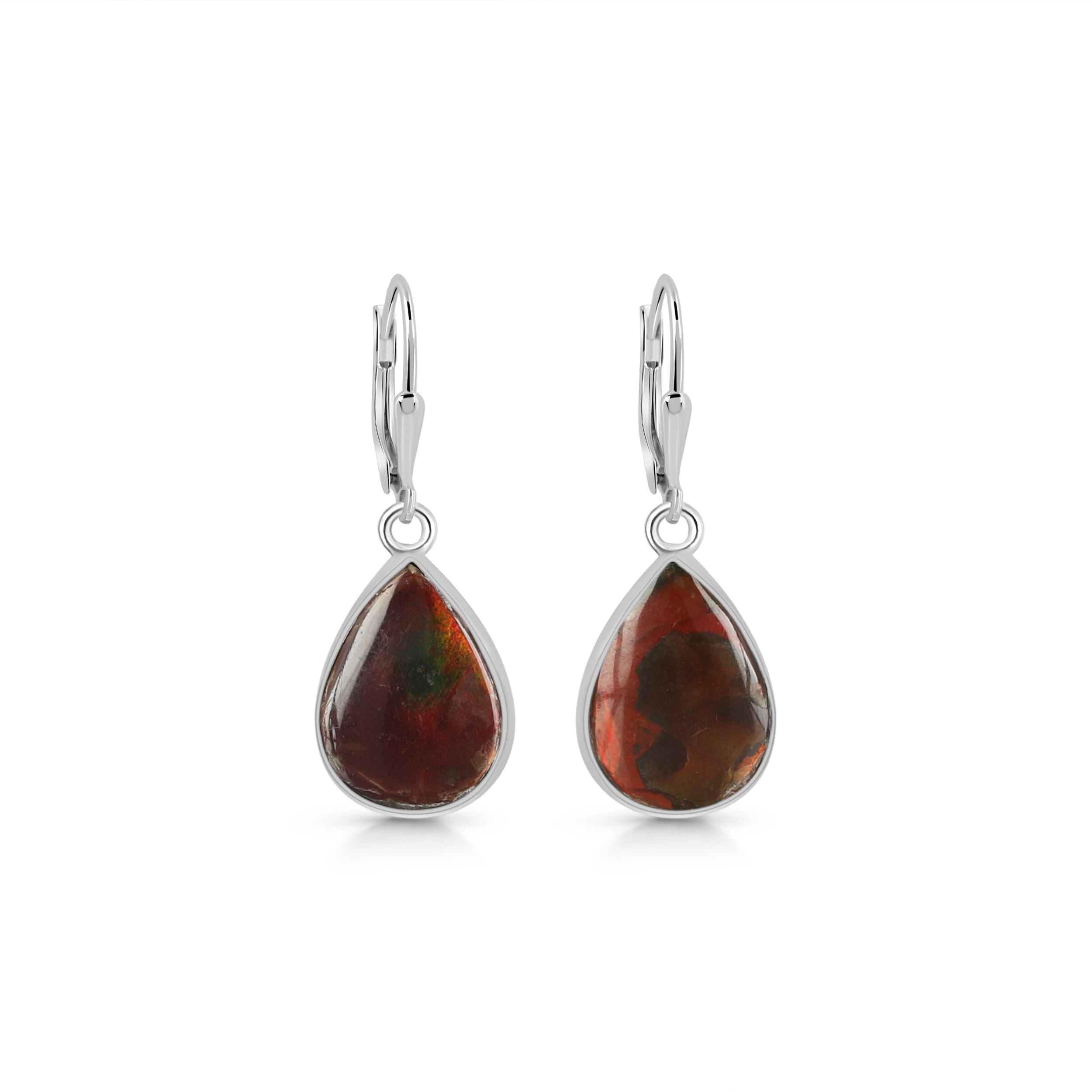 Ammolite Earring-(AML-E-25.)