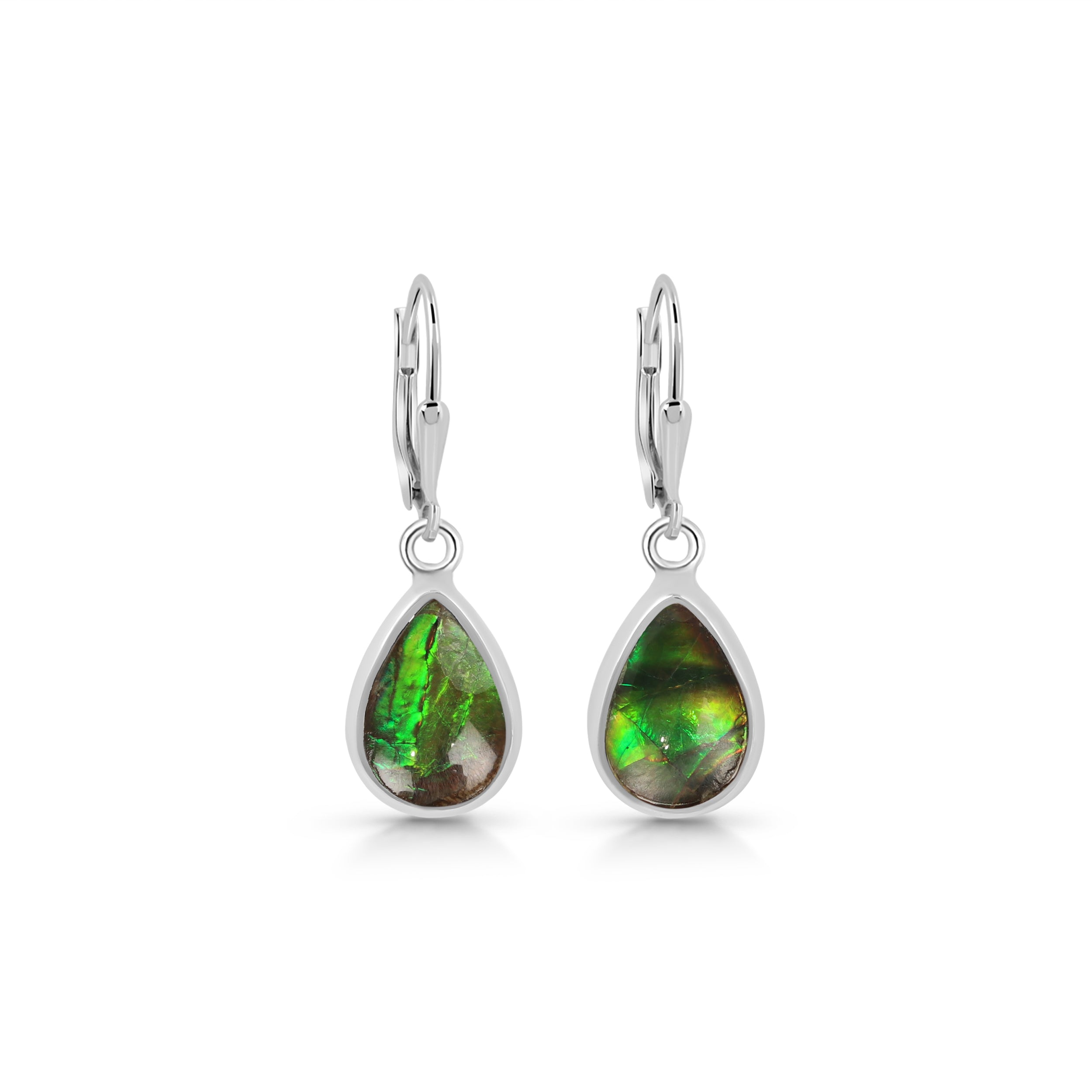 Ammolite Earring-(AML-E-3.)