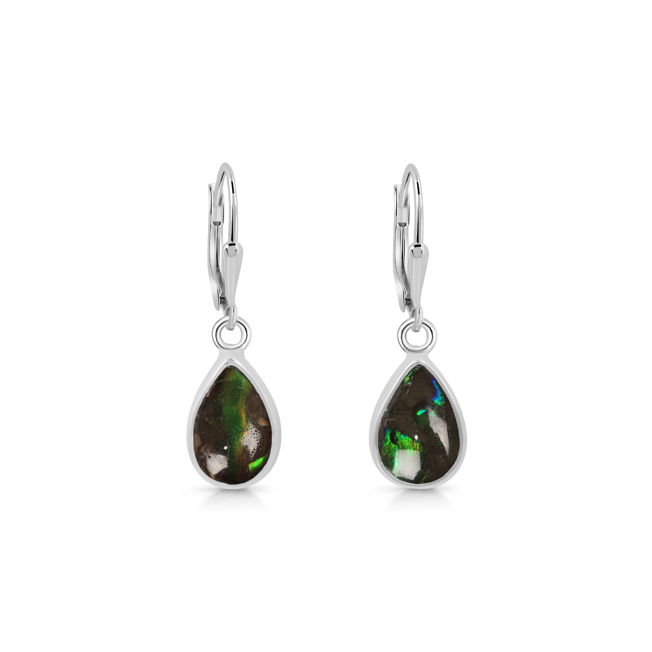 Ammolite Earring-(AML-E-4.)