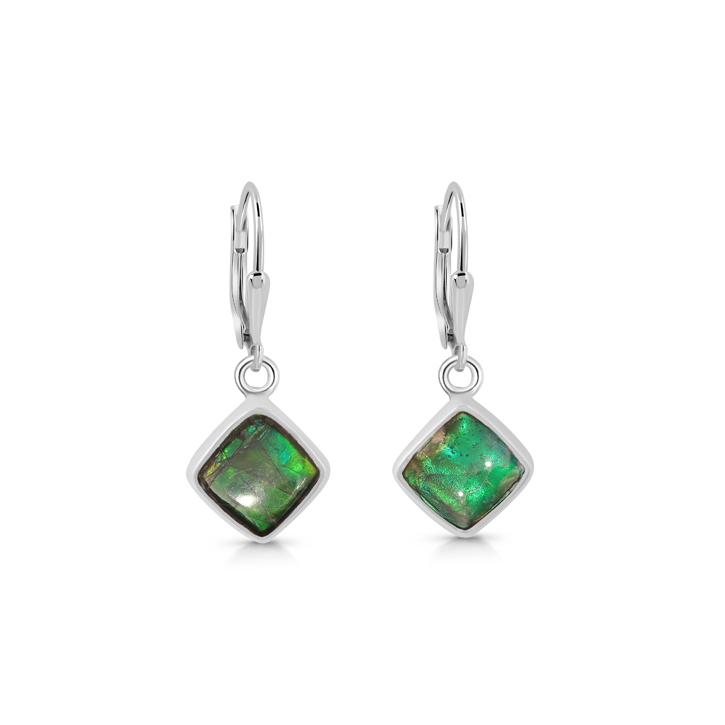 Ammolite Earring-(AML-E-6)
