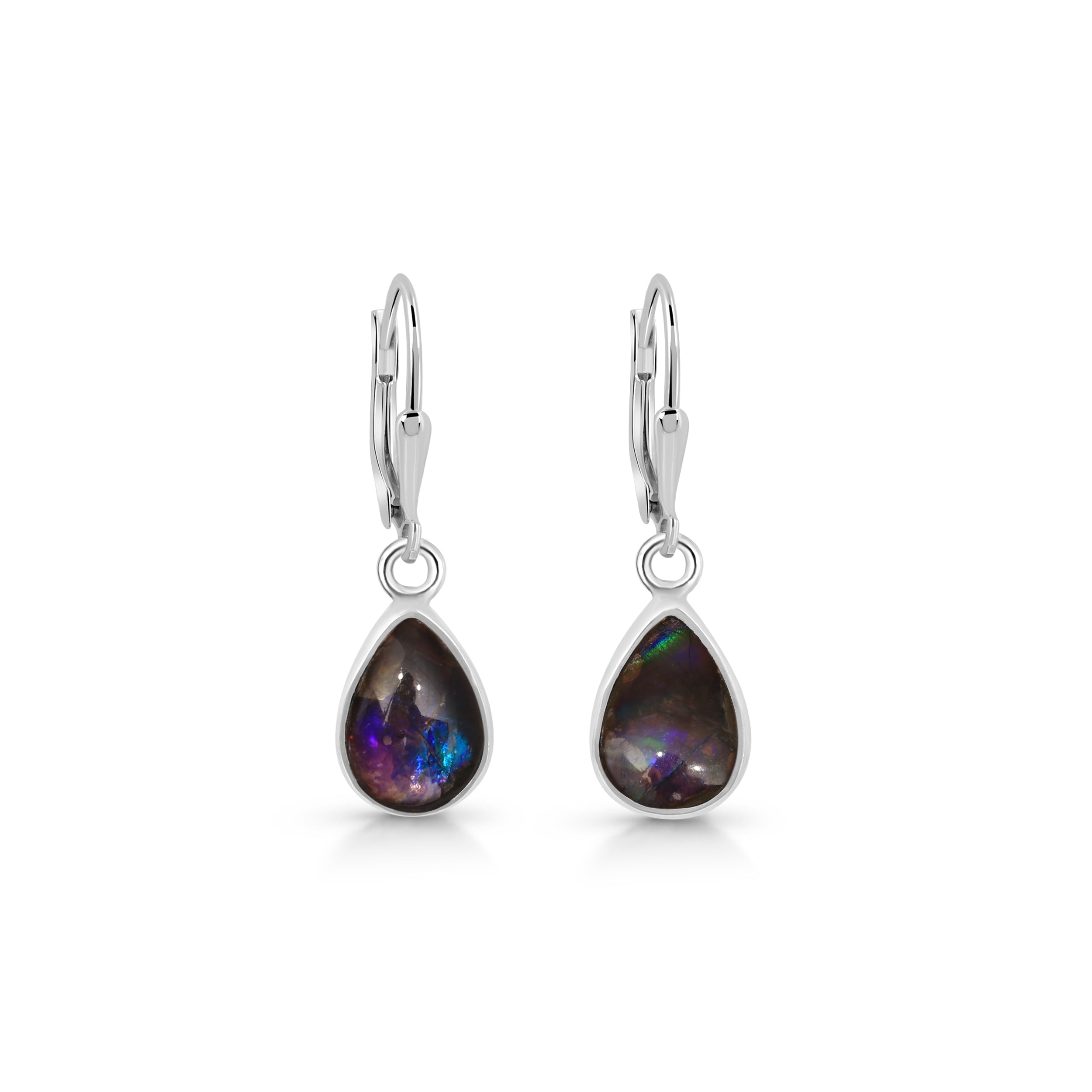 Ammolite Earring-(AML-E-8.)