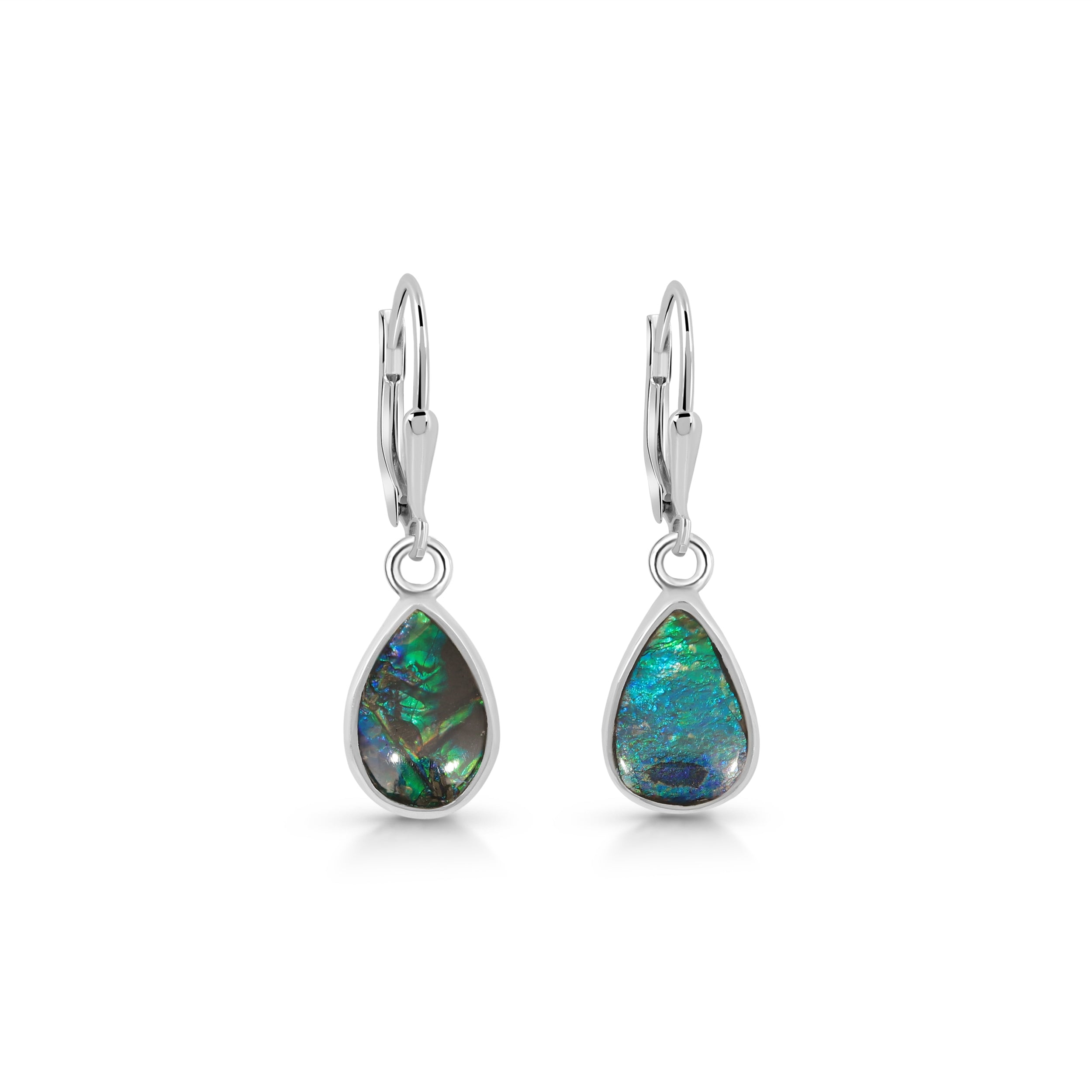 Ammolite Earring-(AML-E-9.)