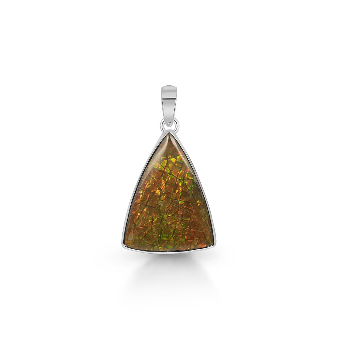 Ammolite Pendant-(AML-P-10.)