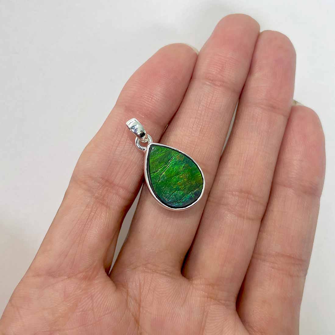 Ammolite Pendants-(AML-P-112.)