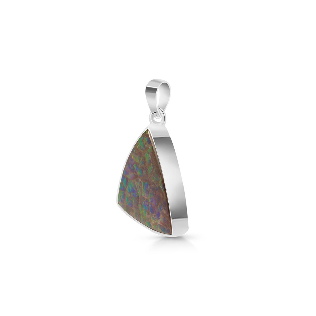 Ammolite Pendant-(AML-P-14.)