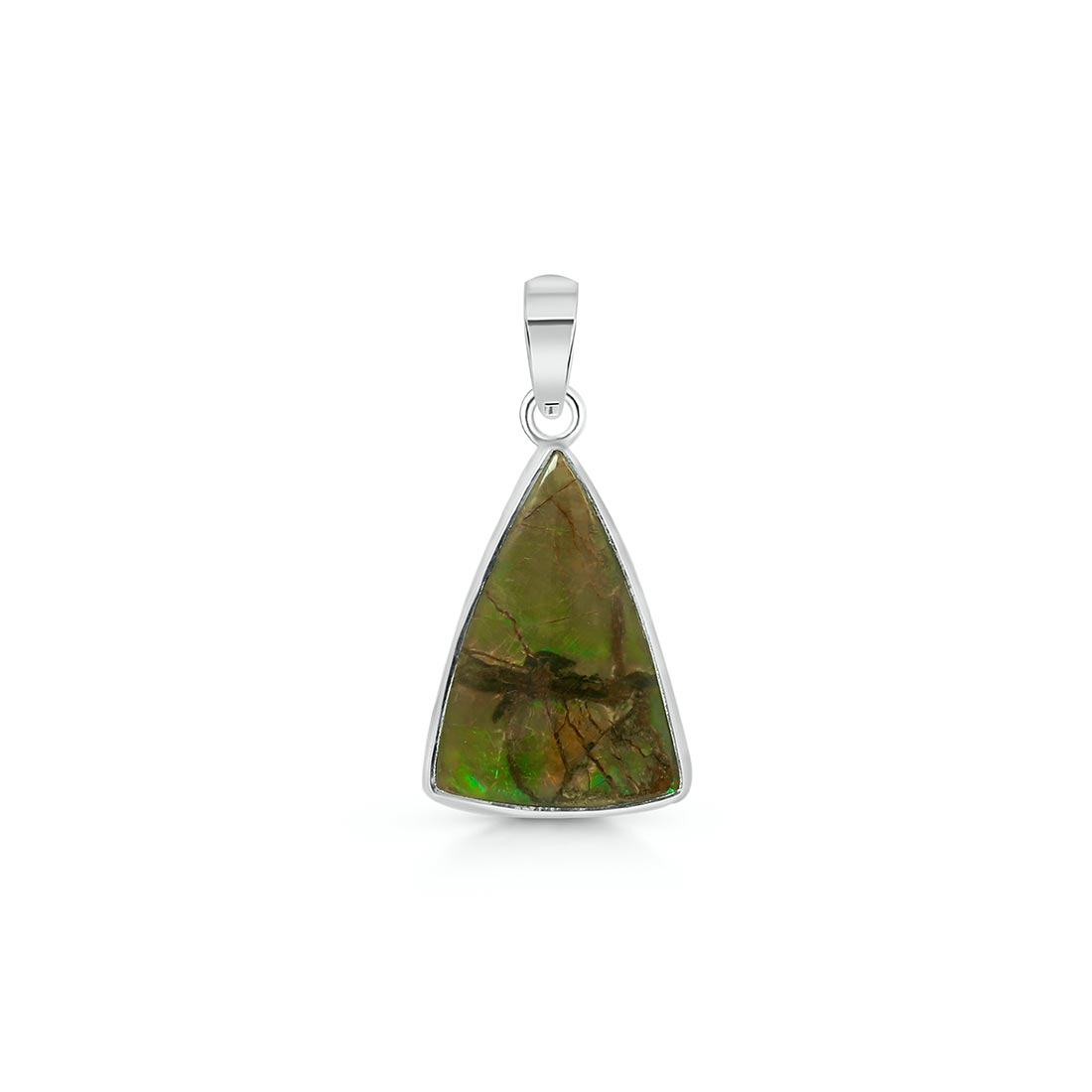 Ammolite Pendant-(AML-P-16.)