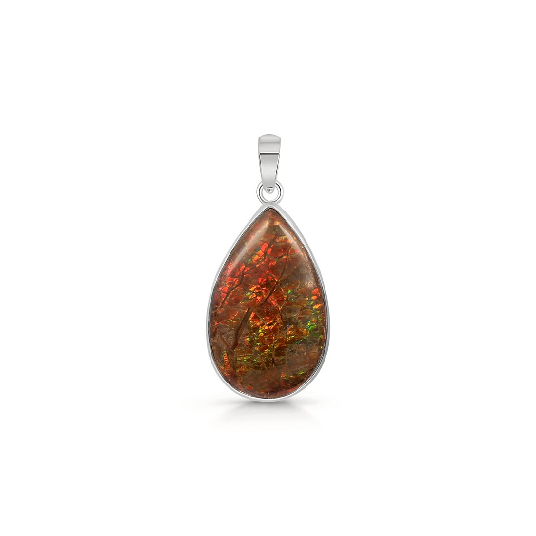 Ammolite Pendant-(AML-P-17.)