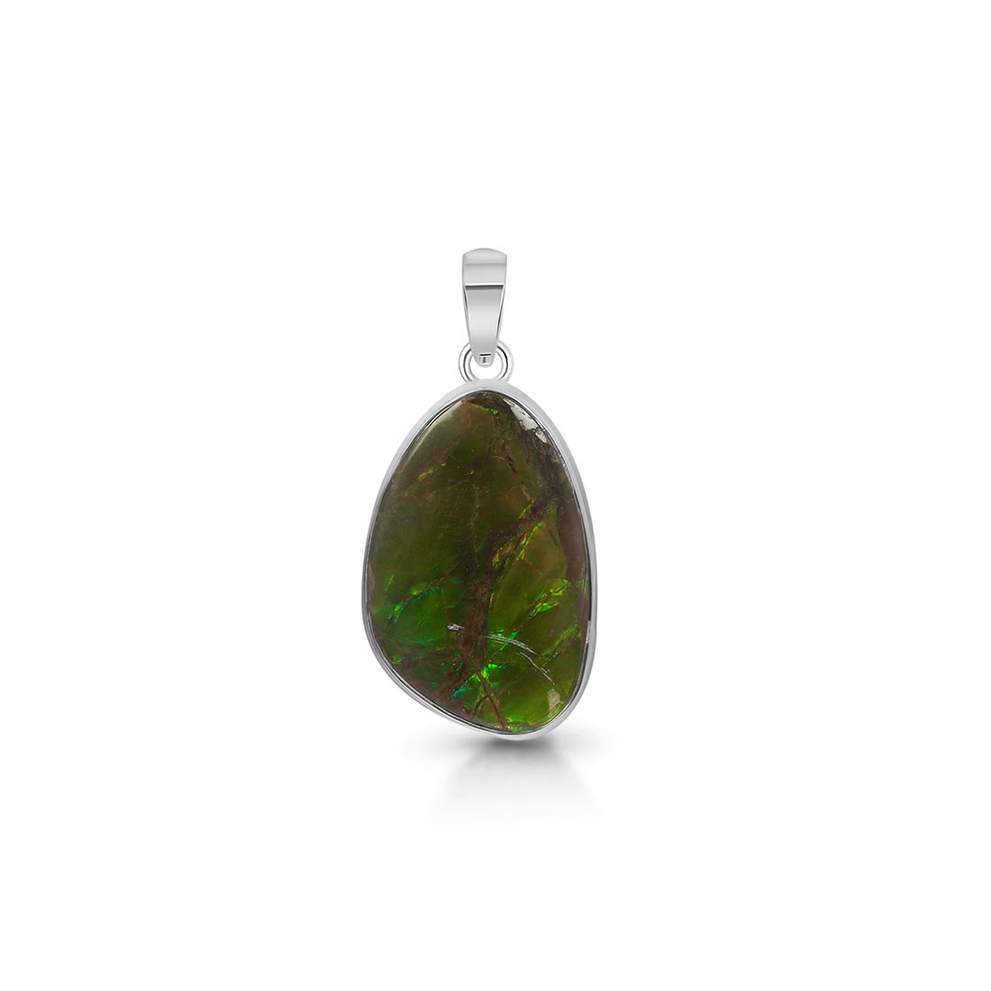 Ammolite Pendant-(AML-P-18.)