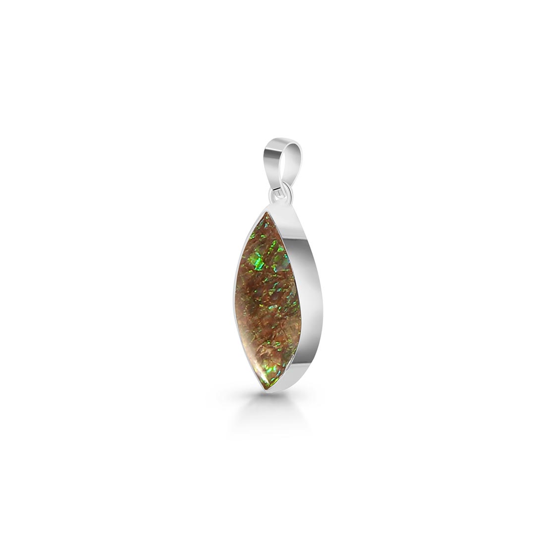 Ammolite Pendant-(AML-P-23.)
