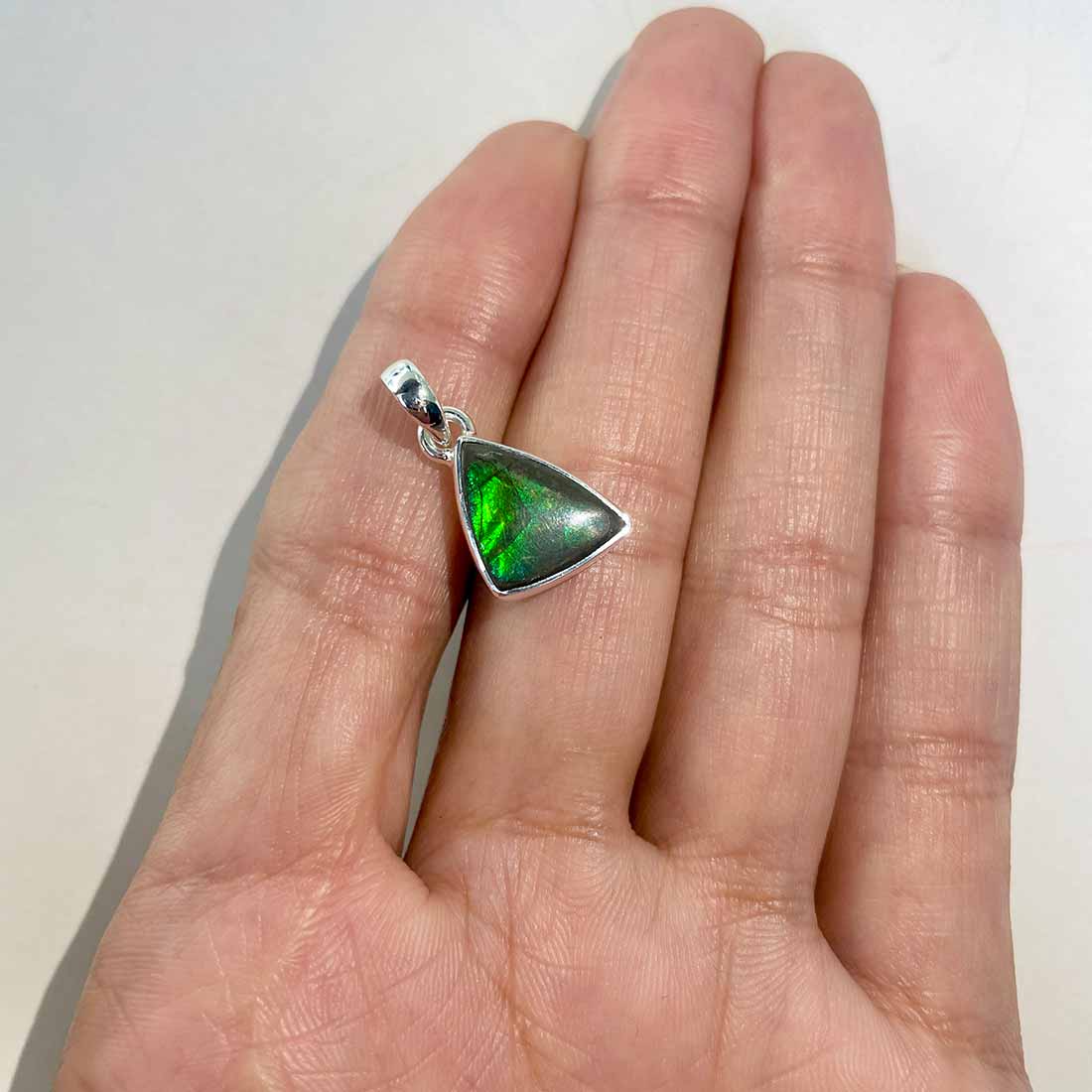 Ammolite Pendants-(AML-P-250.)