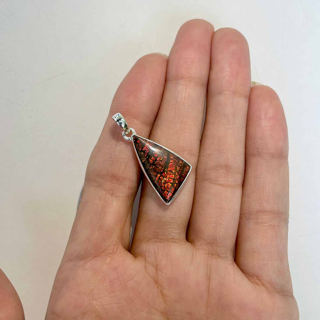 Ammolite Pendants-(AML-P-280.)