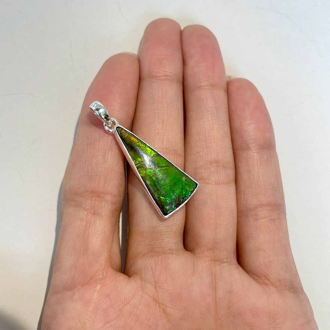 Ammolite Pendants-(AML-P-288.)