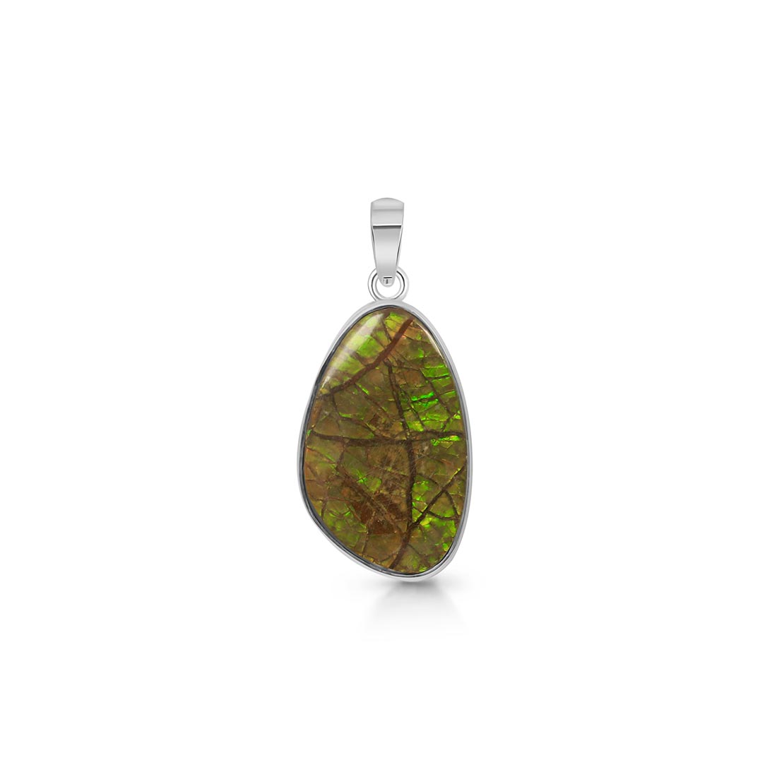 Ammolite Pendant-(AML-P-3.)