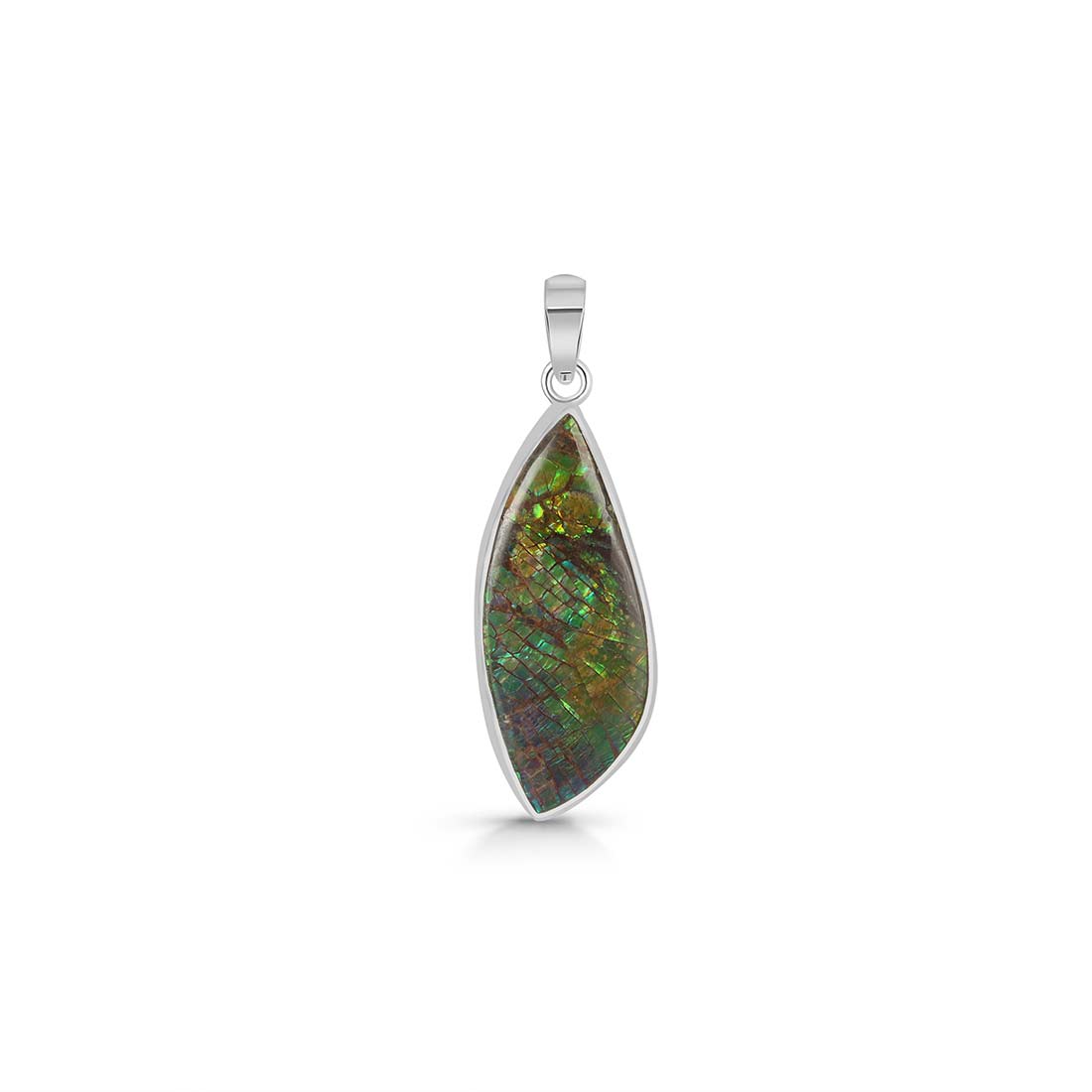Ammolite Pendant-(AML-P-33.)