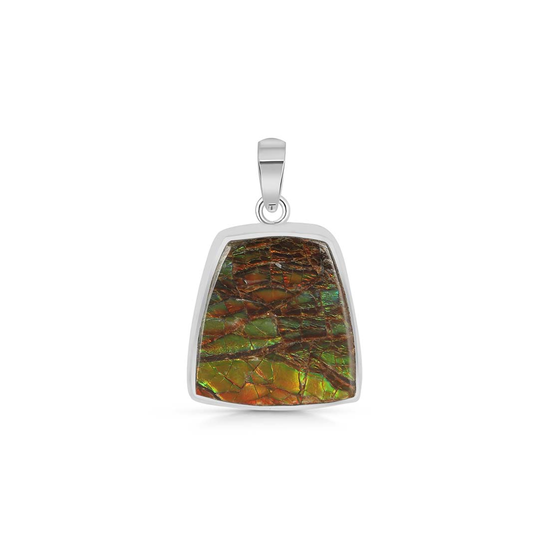 Ammolite Pendant-(AML-P-35.)