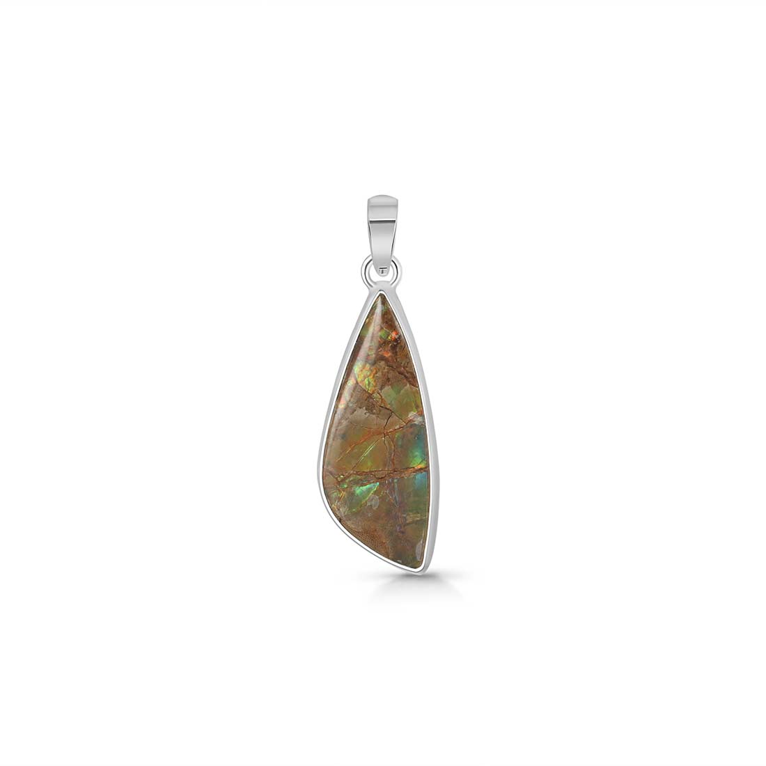 Ammolite Pendant-(AML-P-49.)