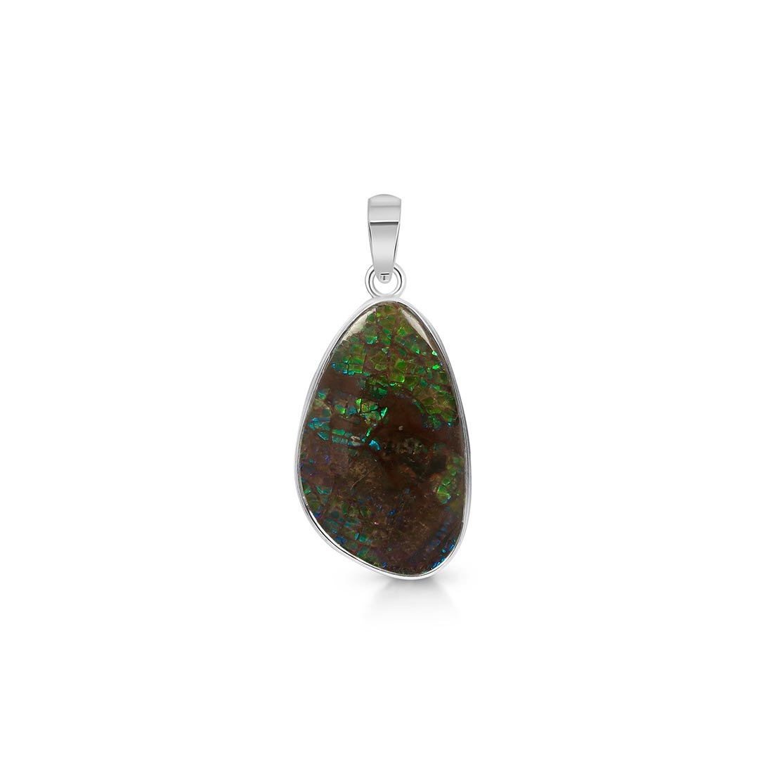 Ammolite Pendant-(AML-P-6.)