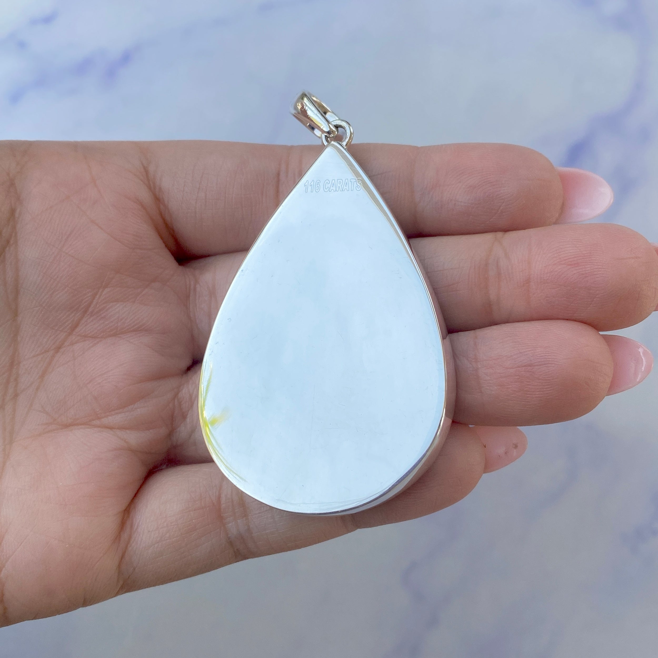 Ammolite Pendant-(AML-P-67.)