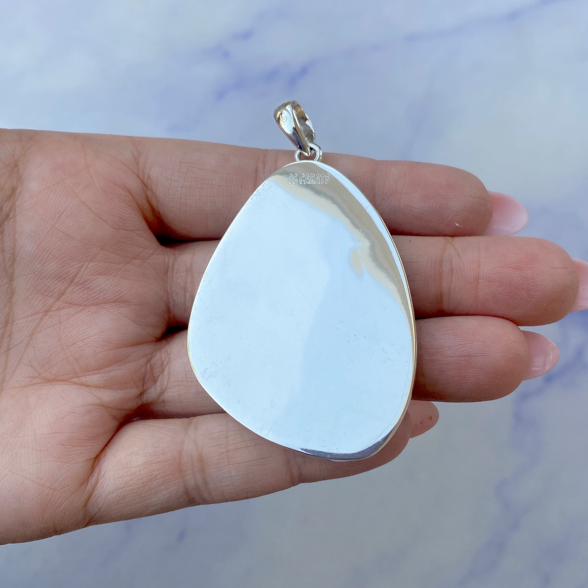 Ammolite Pendant-(AML-P-69.)