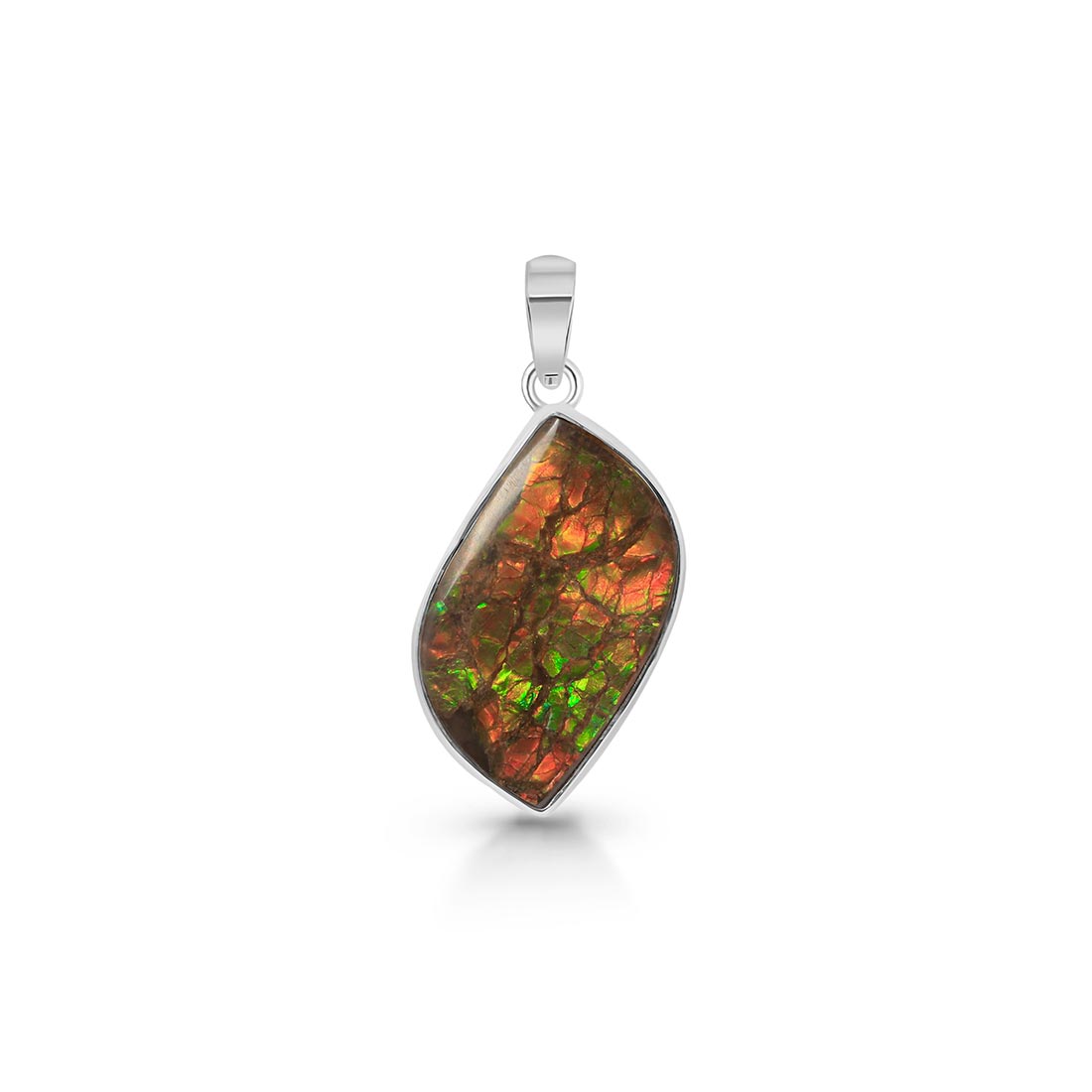 Ammolite Pendant-(AML-P-7.)