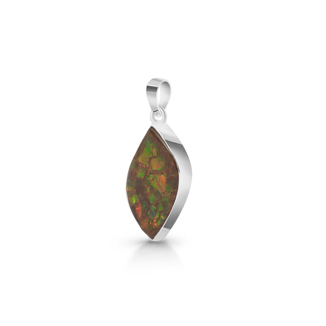 Ammolite Pendant-(AML-P-7.)